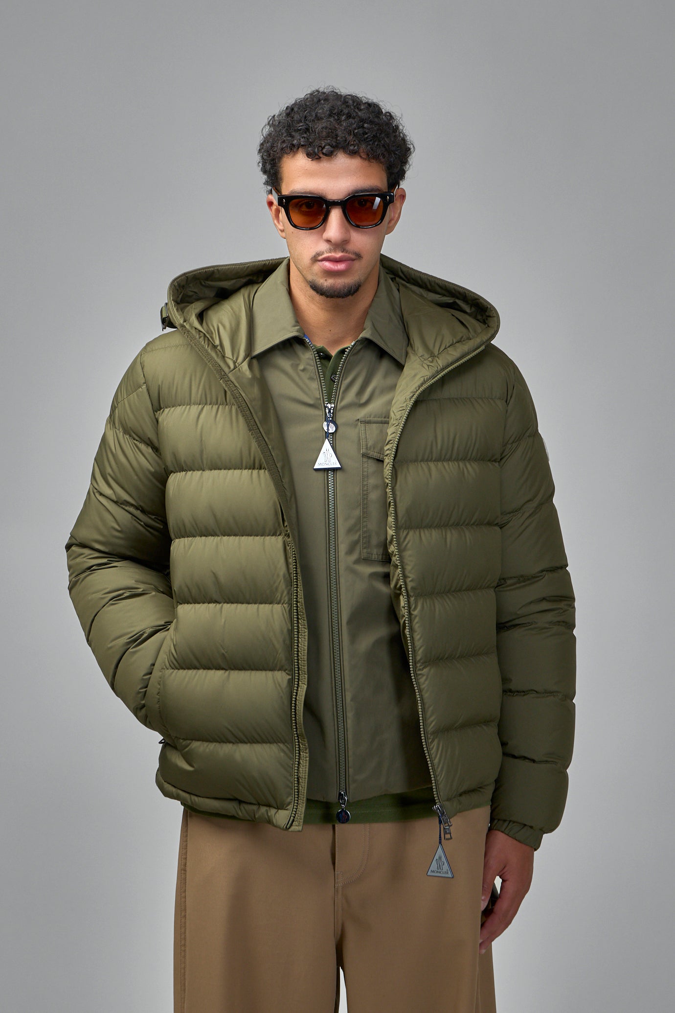 Laveraet Hooded Short Down Jacket