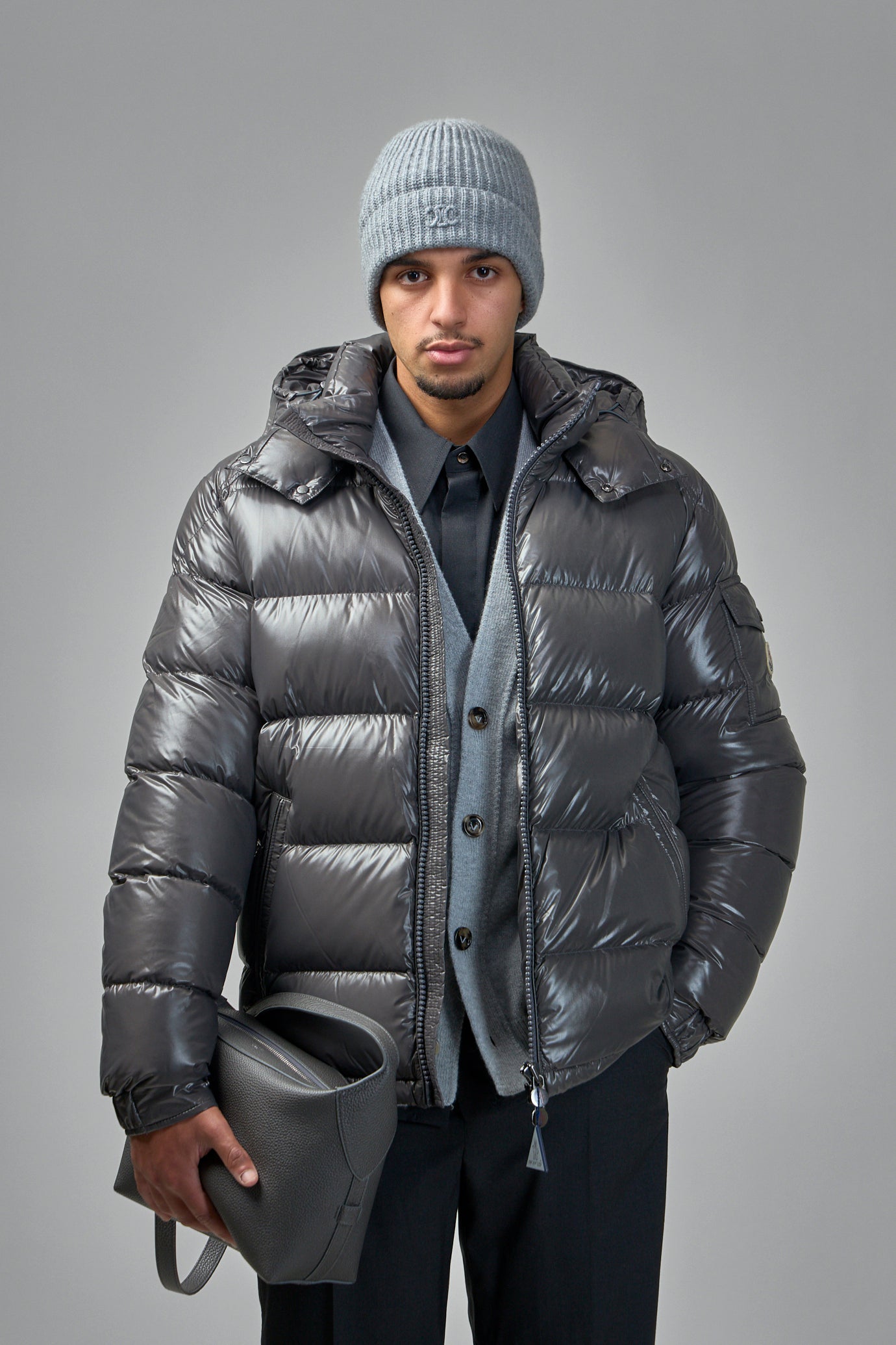 Maya Hooded Short Down Jacket