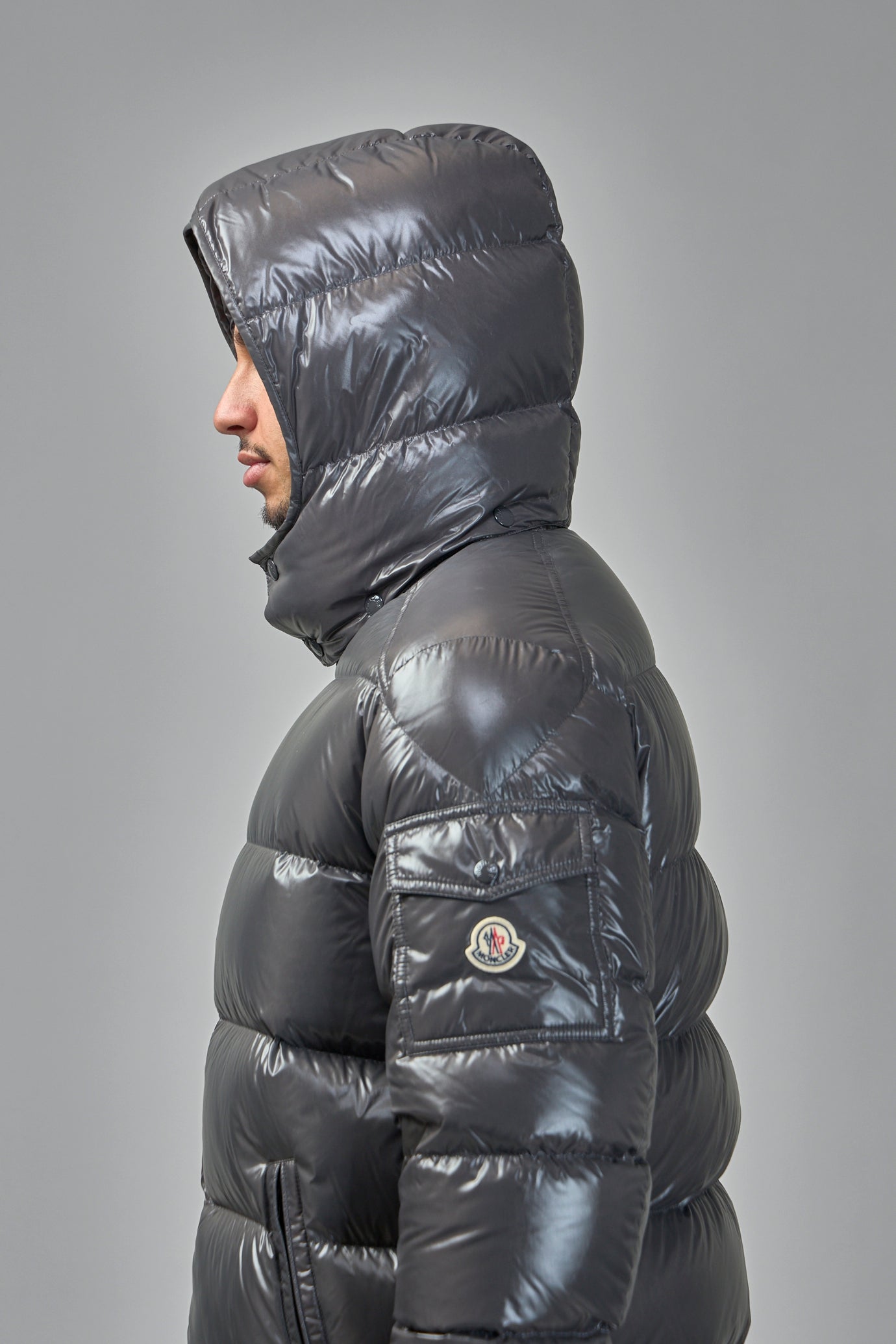 Maya Hooded Short Down Jacket