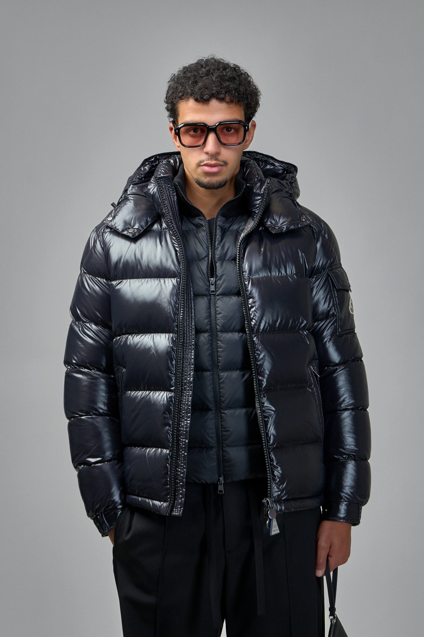 Maya Hooded Short Down Jacket