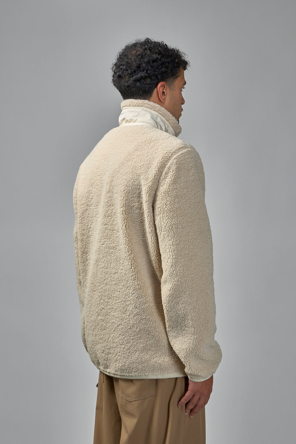 Teddy Zip-Up Sweatshirt With Pocket