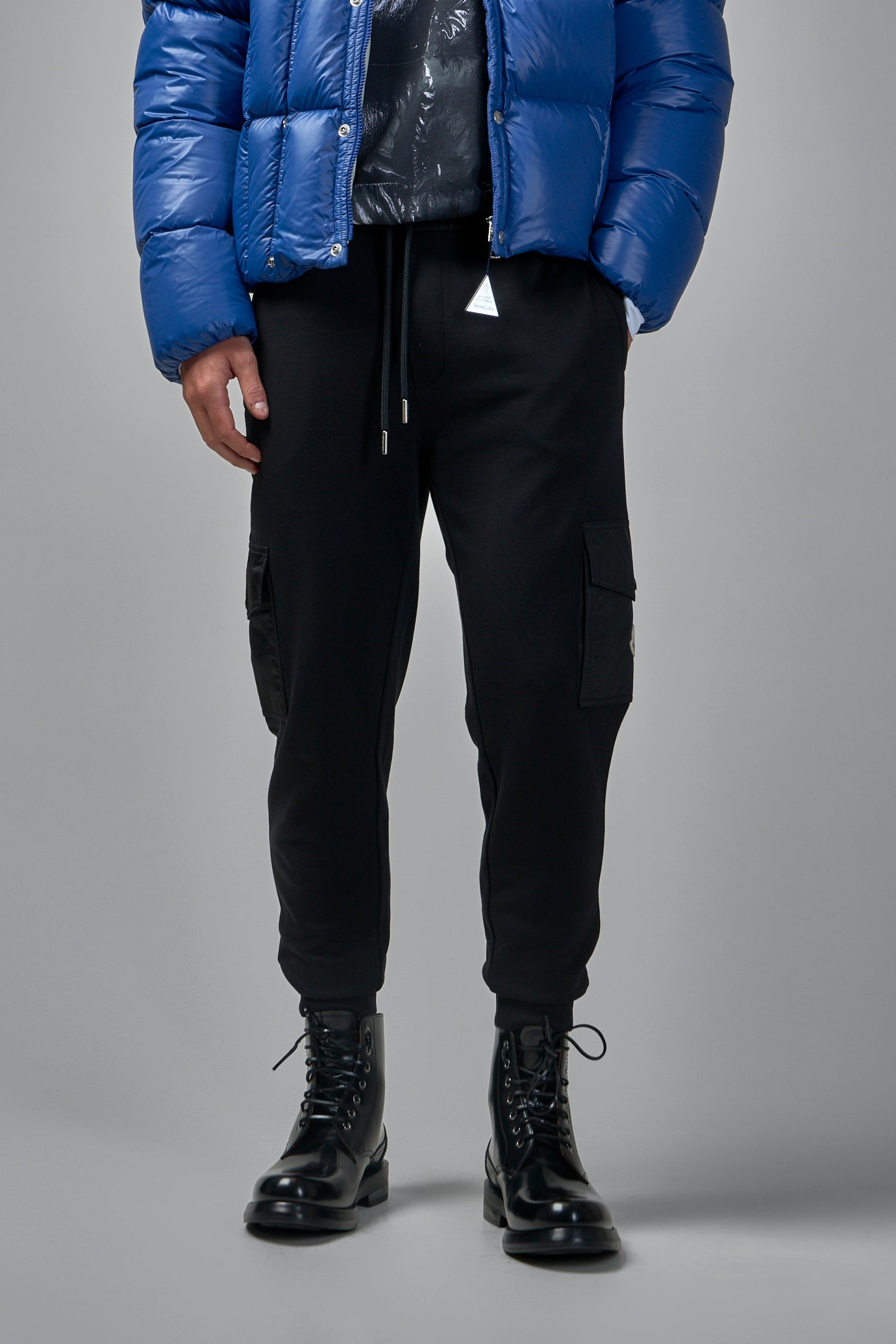 Cotton Blend Track Pants