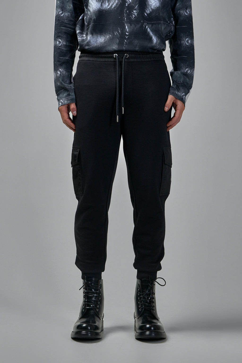 Cotton Blend Track Pants