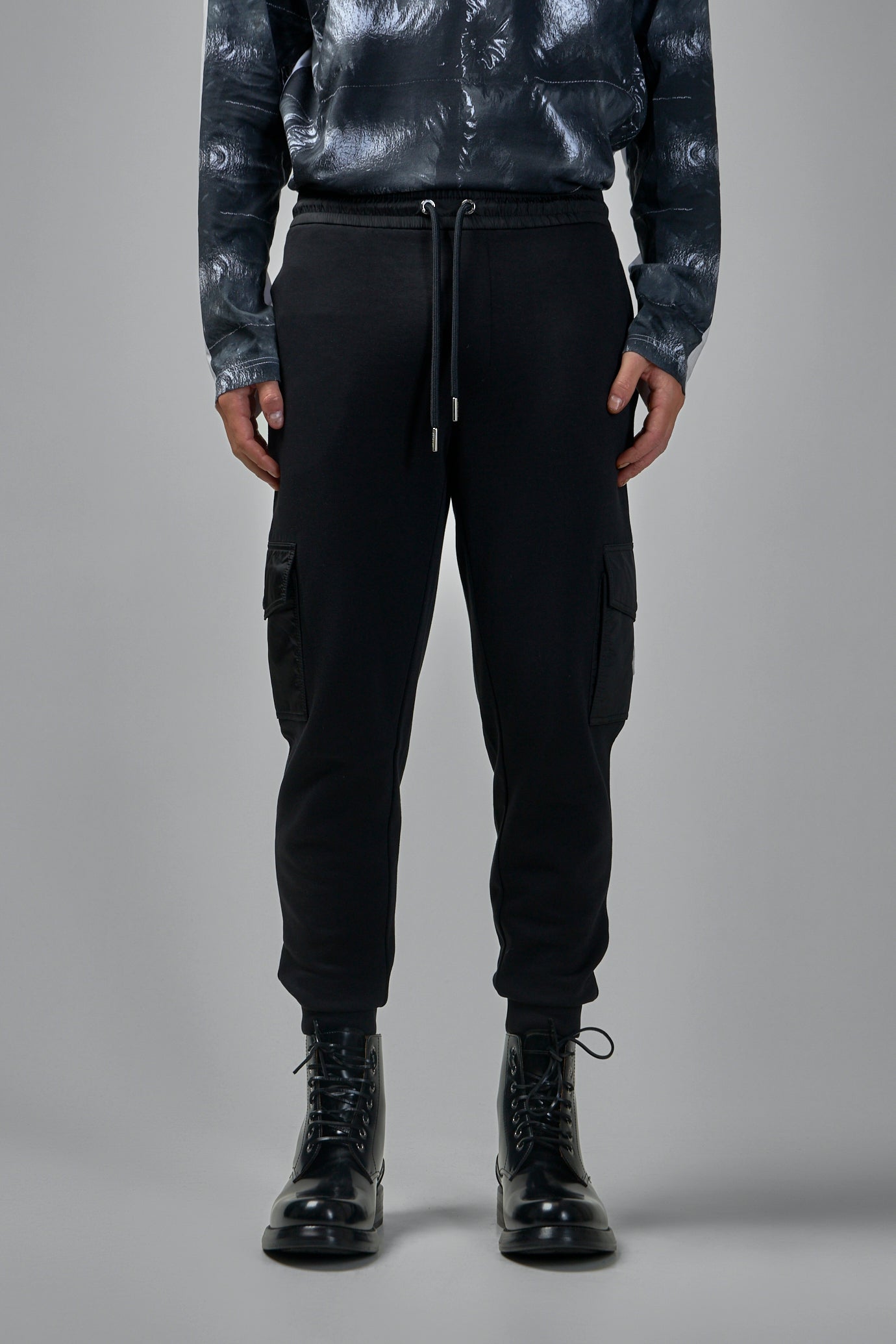 Cotton Blend Track Pants