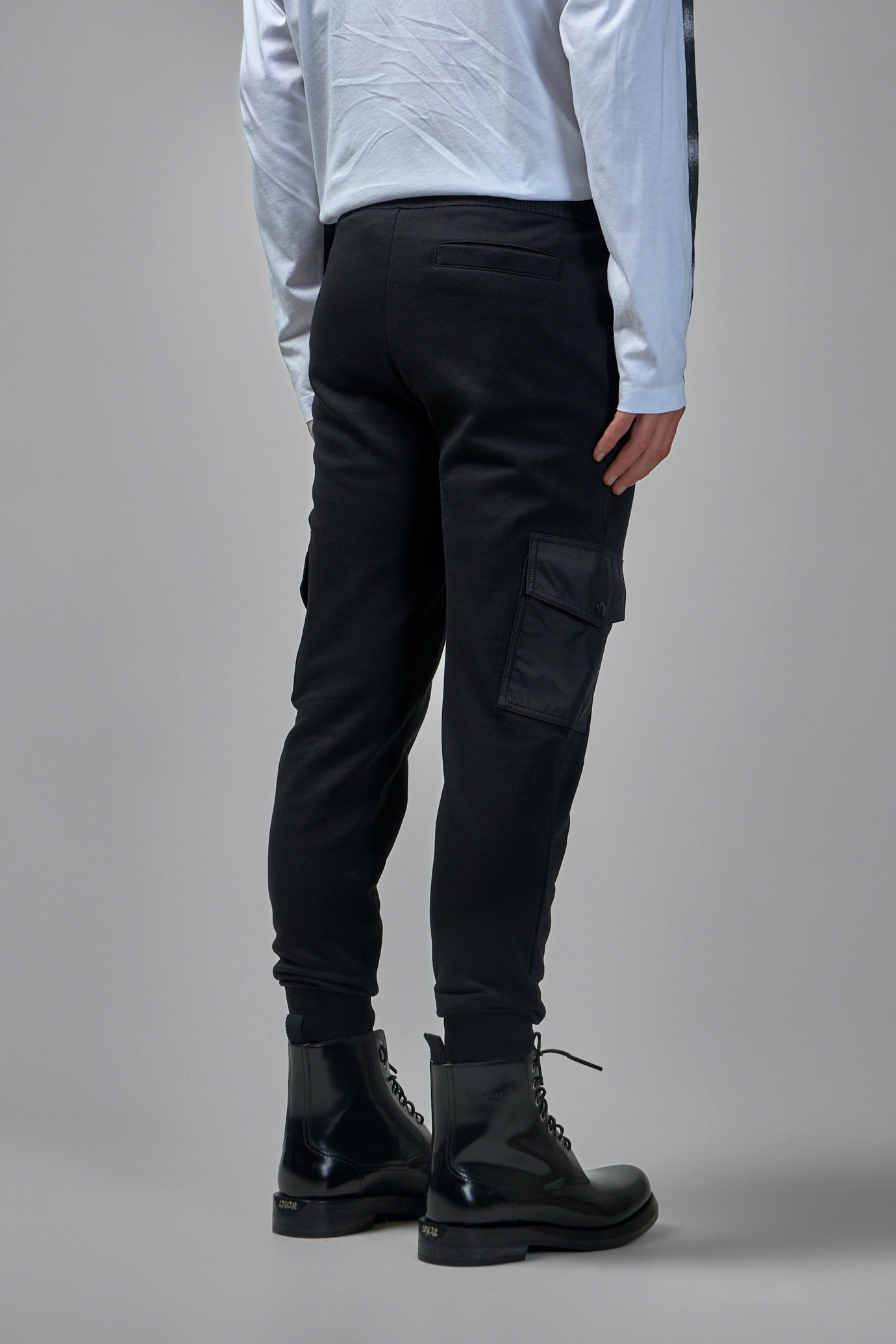 Cotton Blend Track Pants