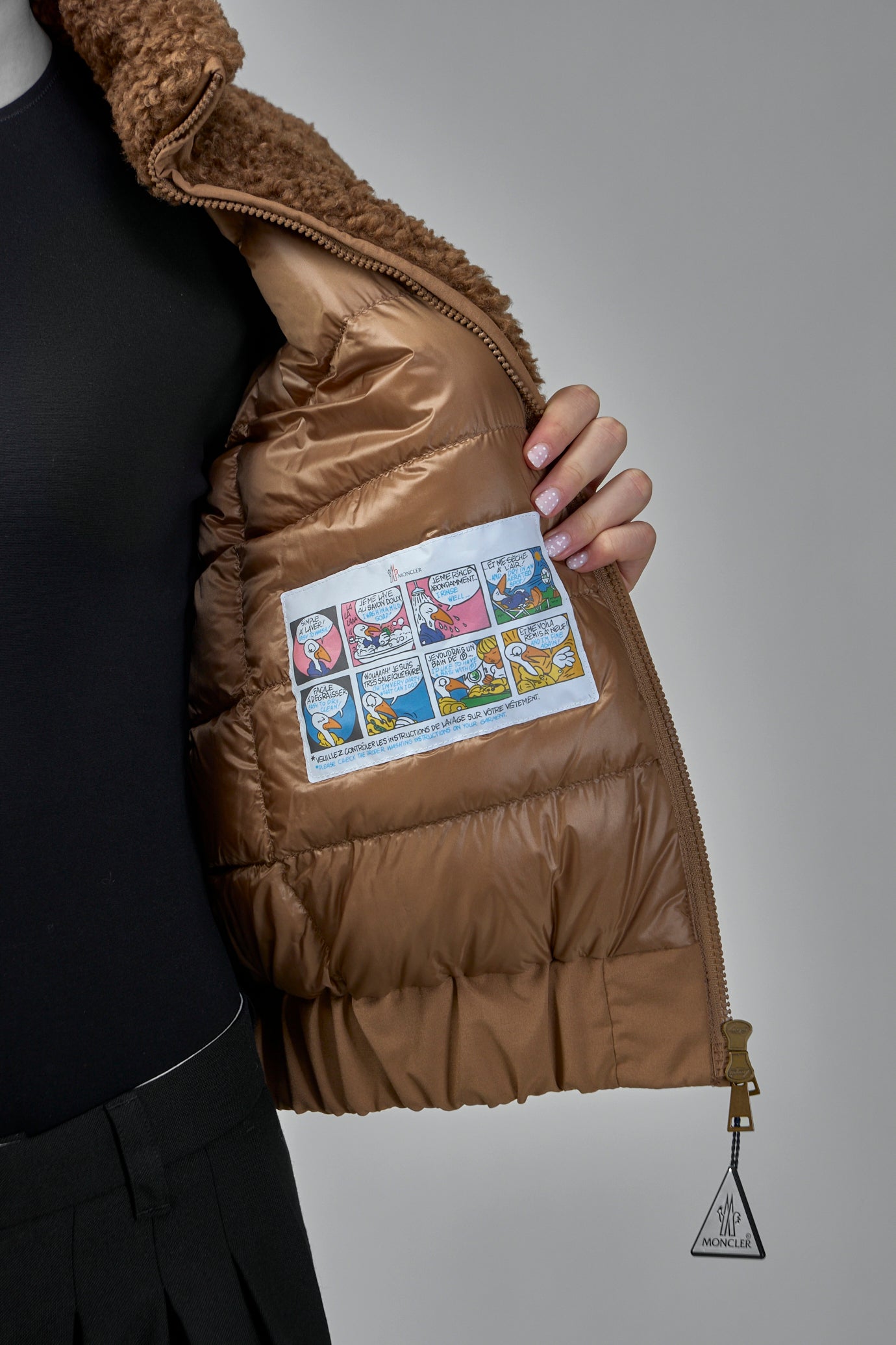 Coligny Teddy Short Down Jacket