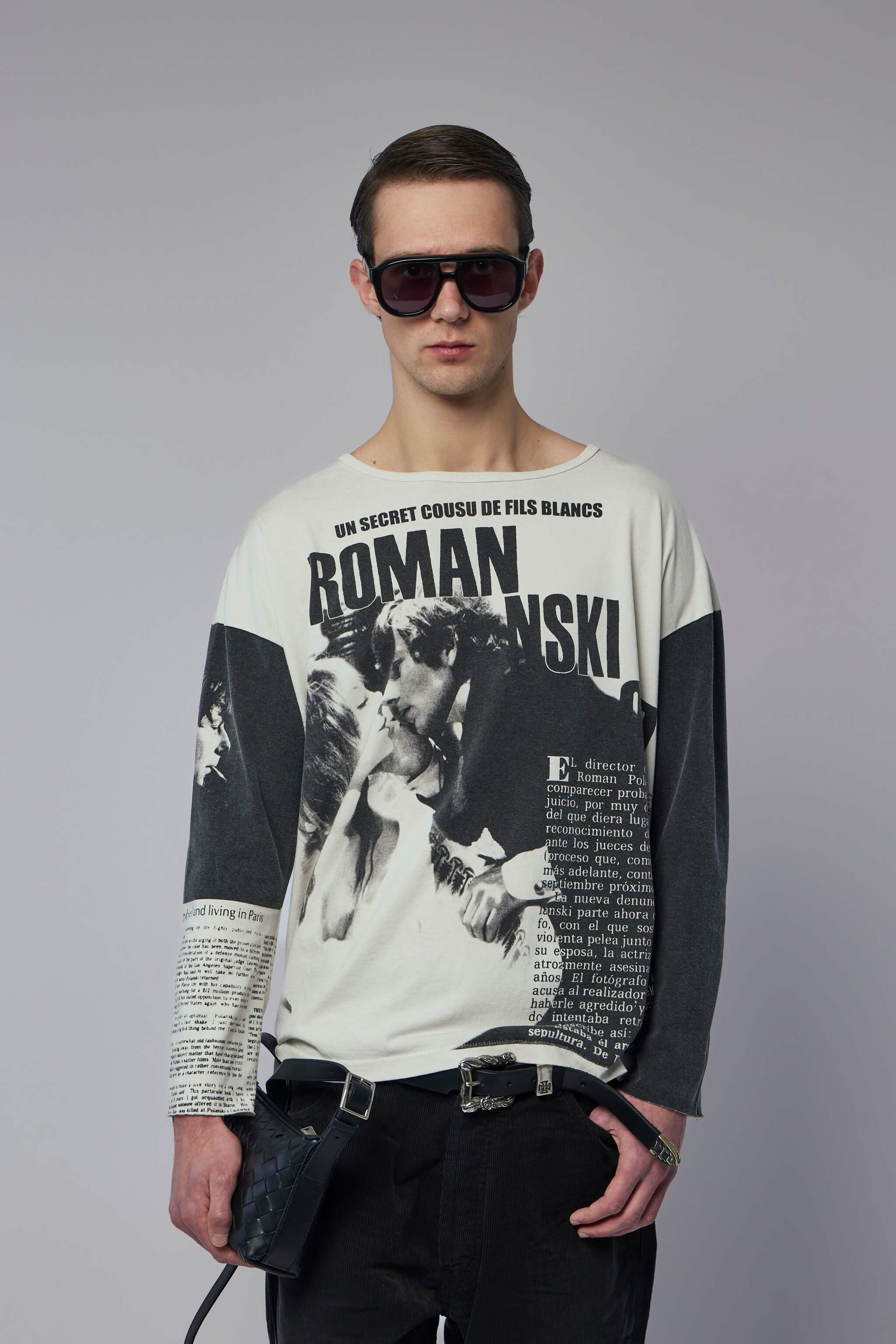 Roman Oversized Long-Sleeve T-Shirt