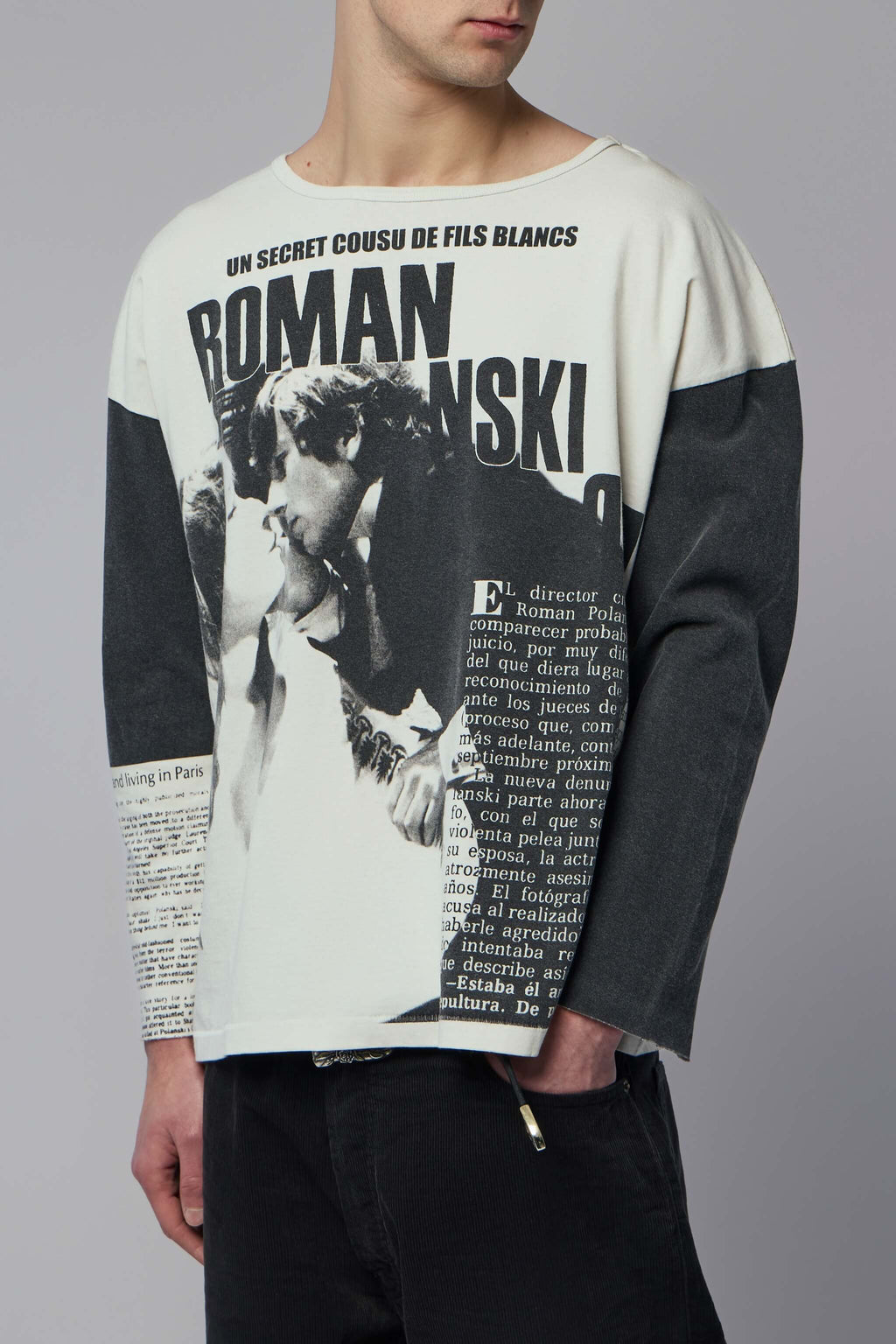 Roman Oversized Long-Sleeve T-Shirt