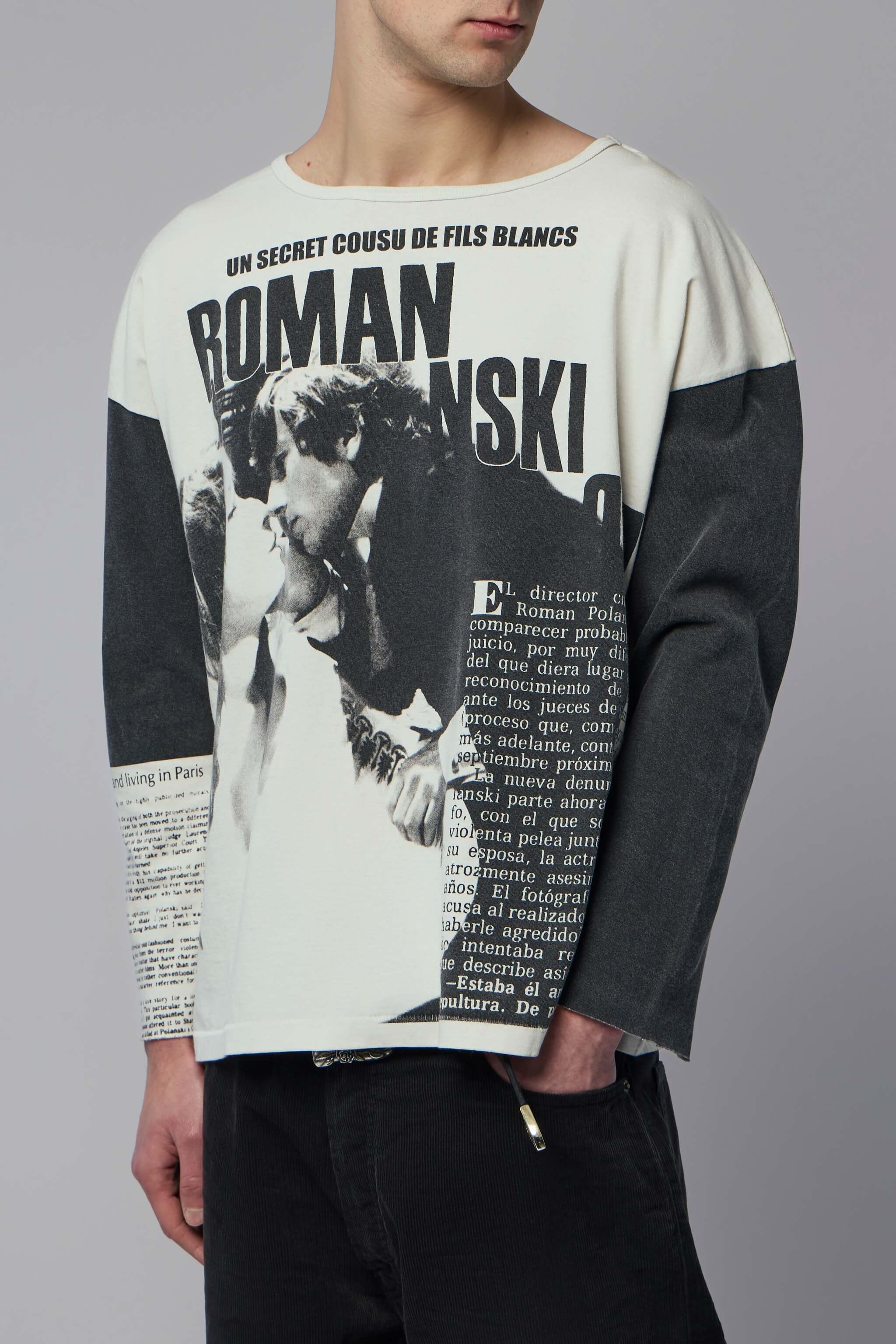 Roman Oversized Long-Sleeve T-Shirt