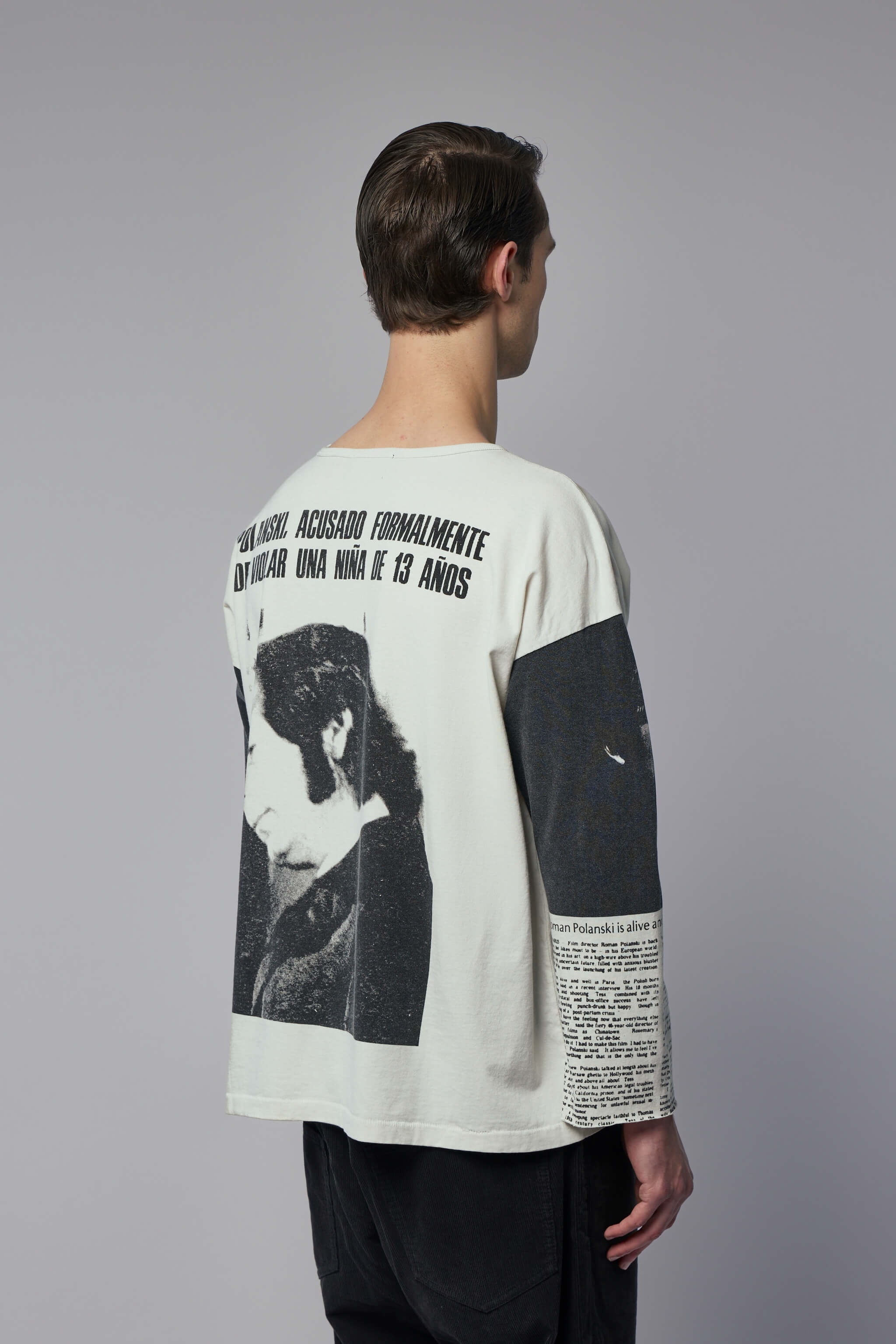 Roman Oversized Long-Sleeve T-Shirt