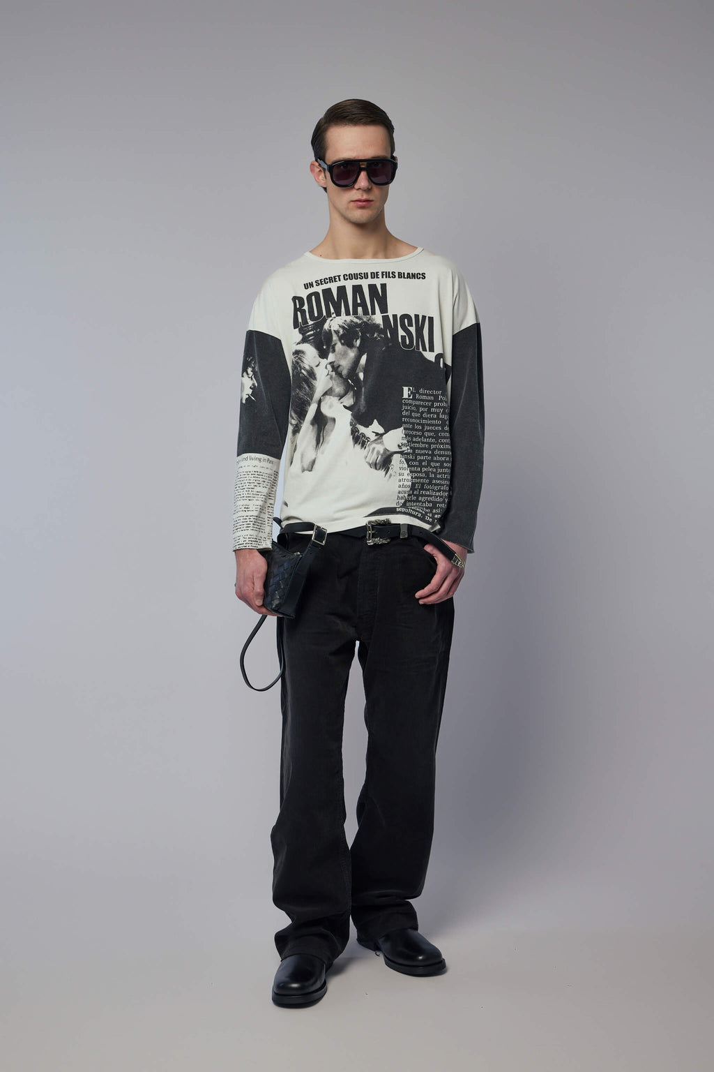 Roman Oversized Long-Sleeve T-Shirt