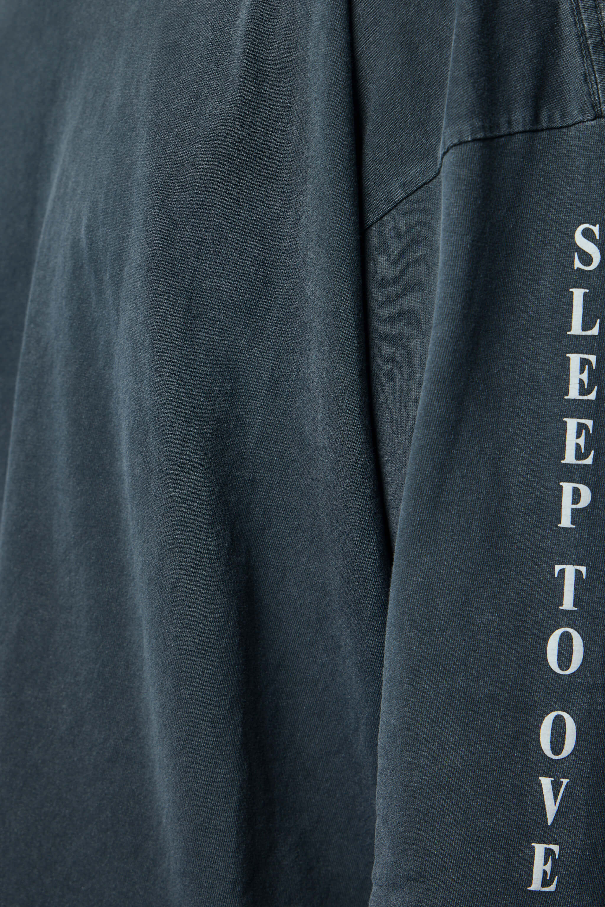 Never Wake Me Mockneck Long Sleeve T-Shirt