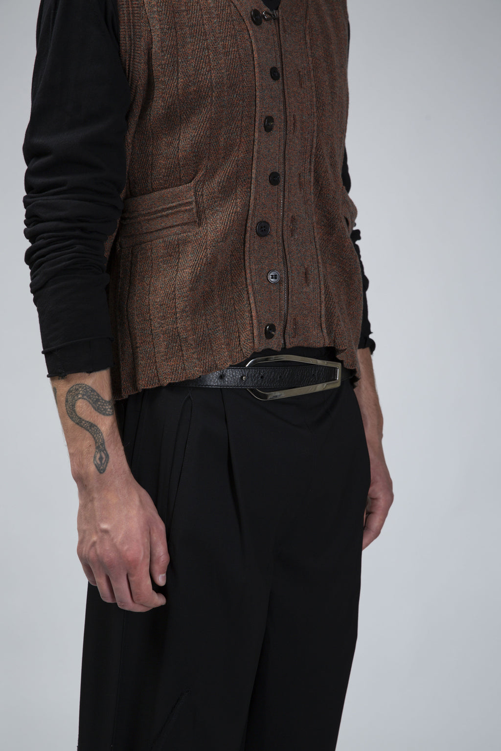 Margutta Belt - Black Obsidian