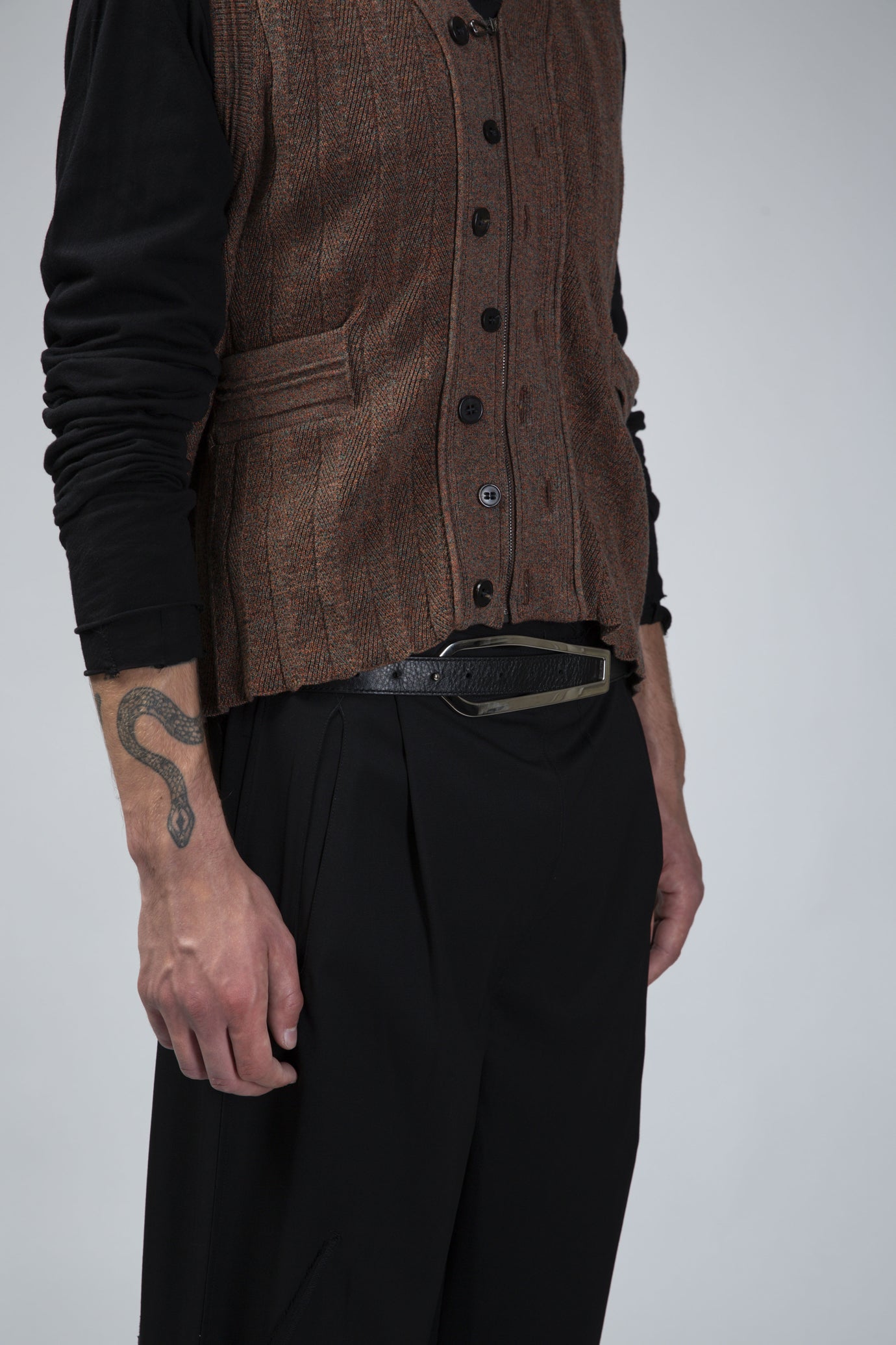 Margutta Belt - Black Obsidian