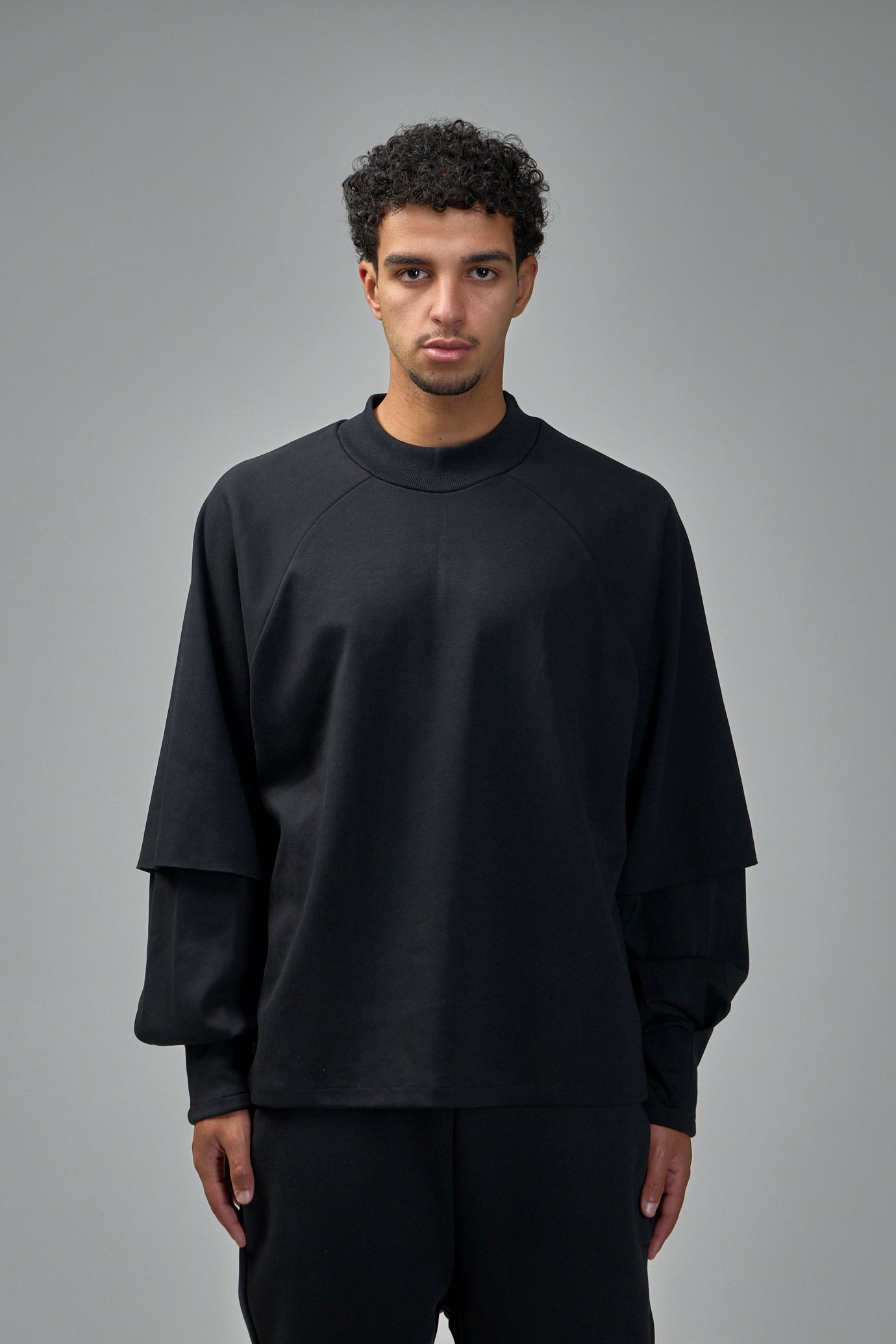 Raglan Layered Longsleeve Tee