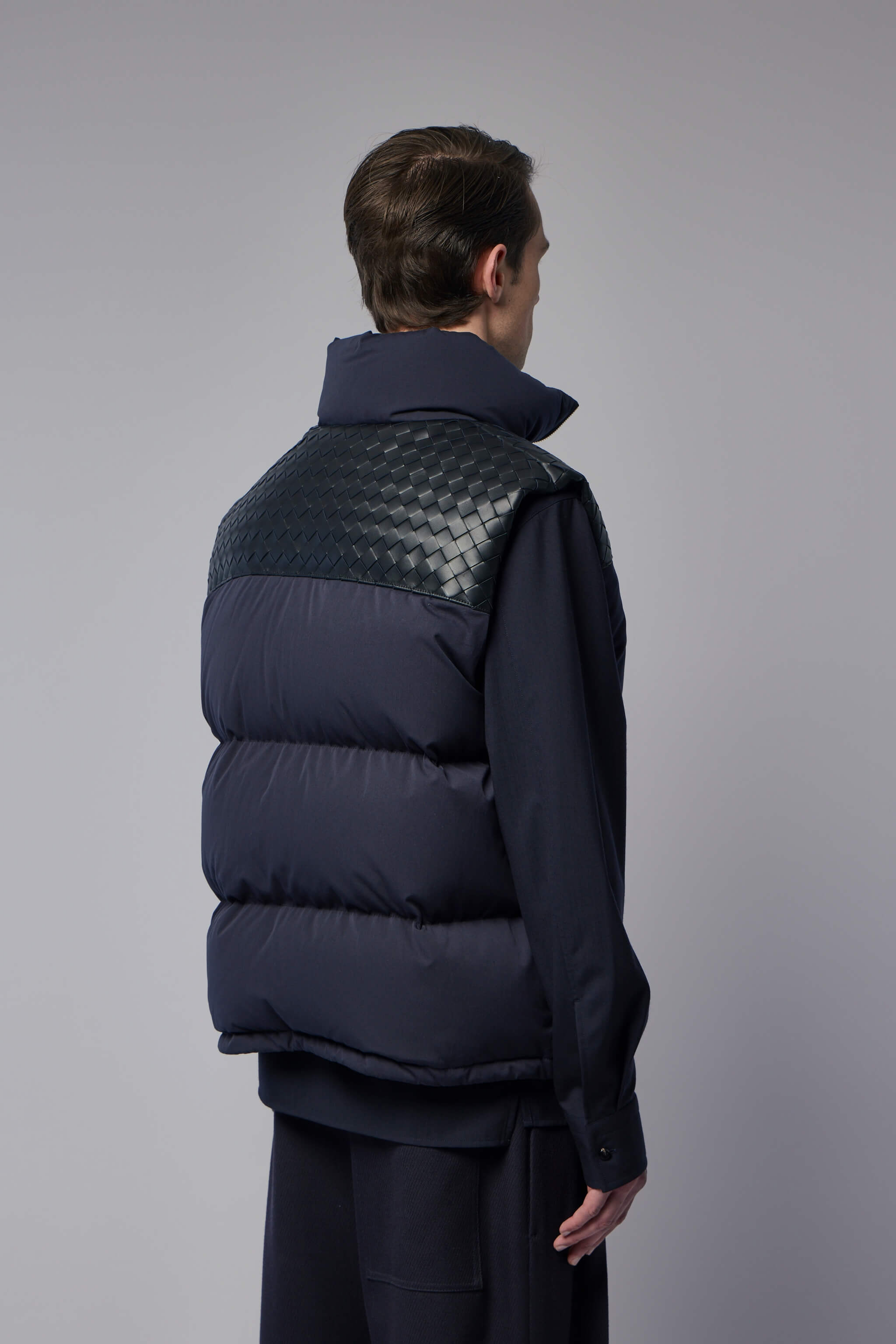 Tech Cotton Puffer Gilet