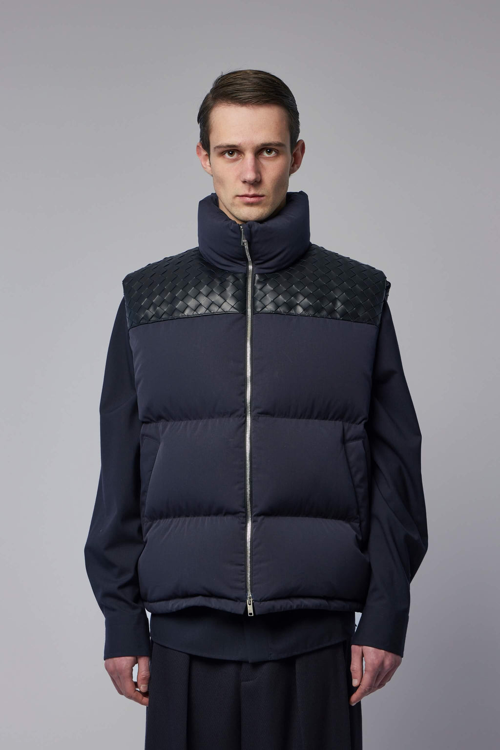 Tech Cotton Puffer Gilet