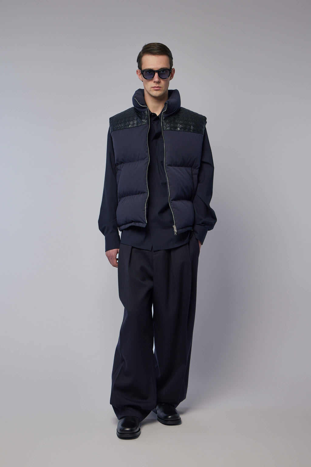 Tech Cotton Puffer Gilet