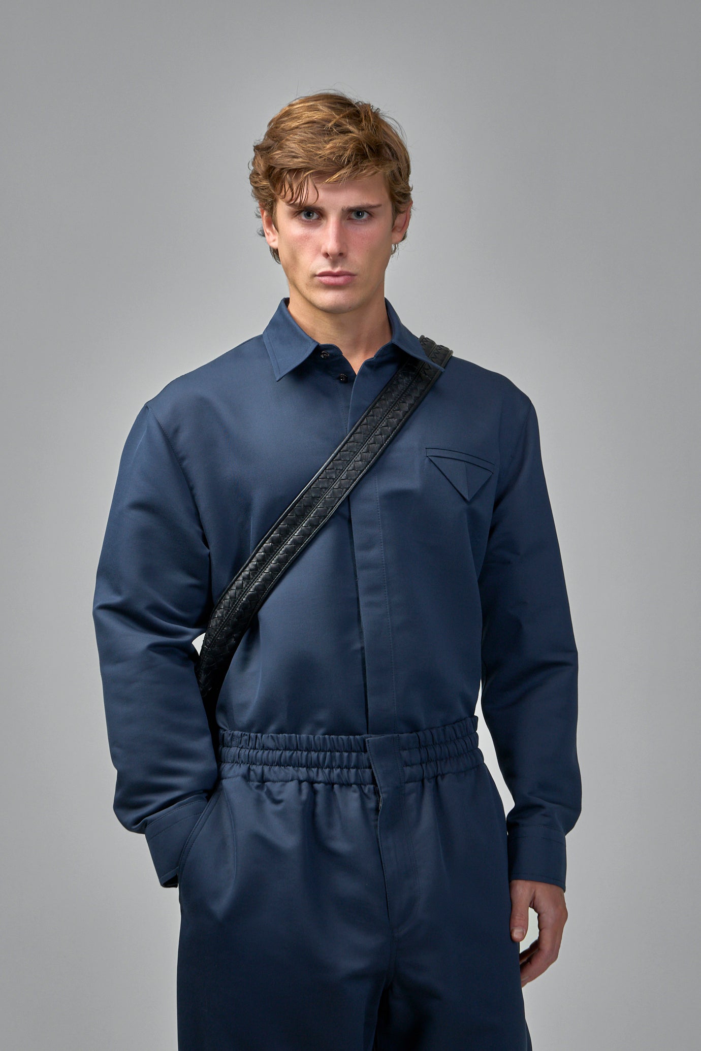 Silk Cotton Twill Shirt