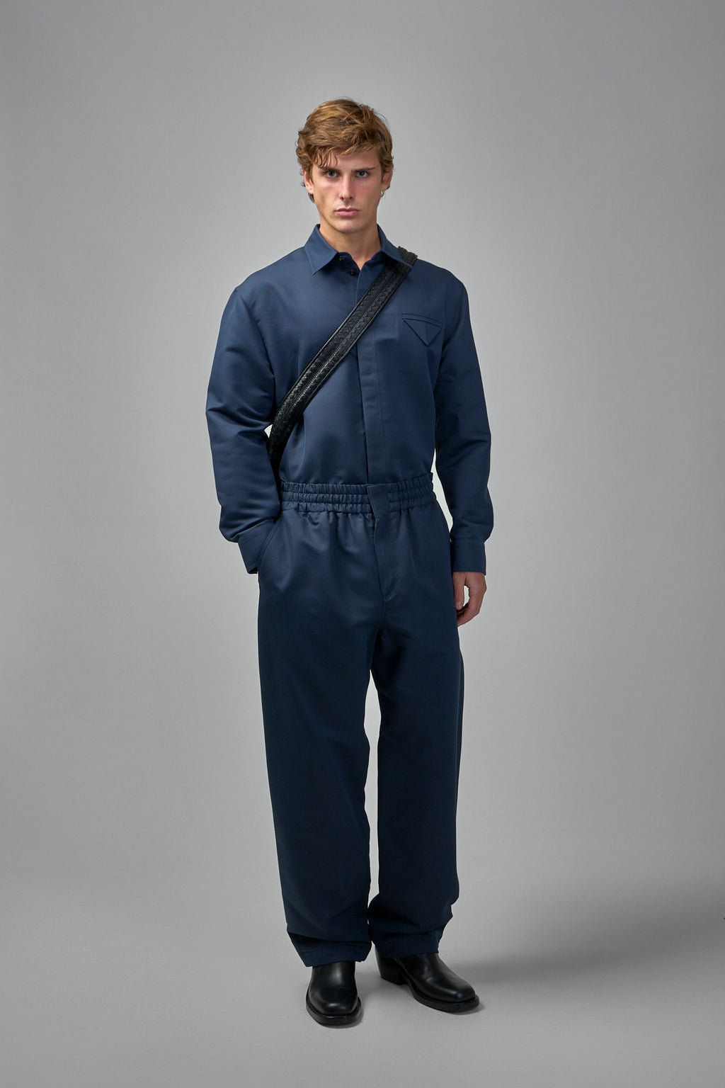 Silk Cotton Twill Shirt