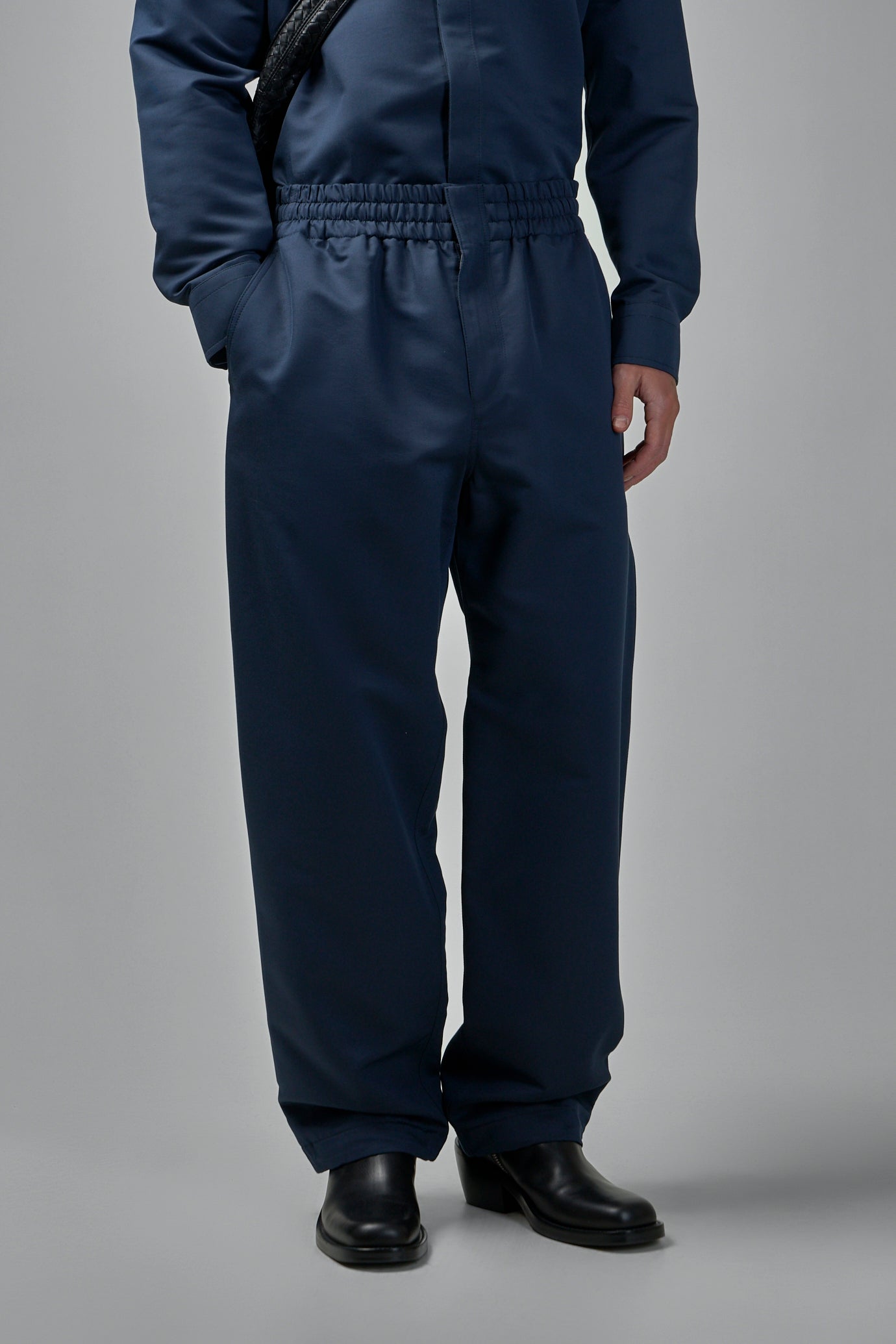 Silk Cotton Twill Trouser