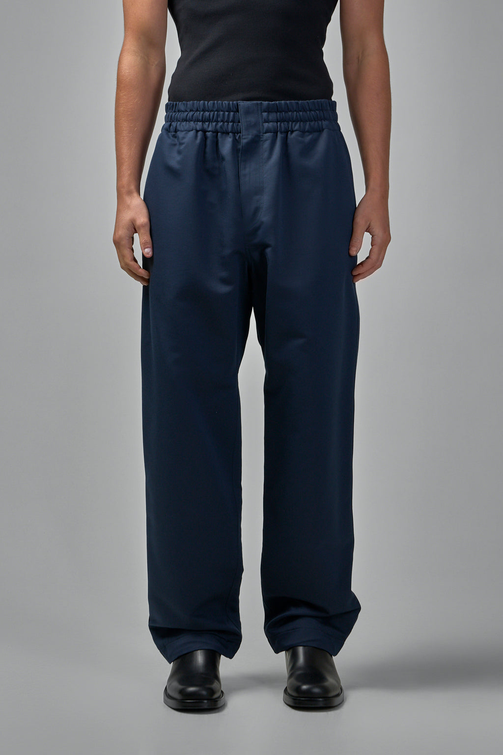 Silk Cotton Twill Trouser