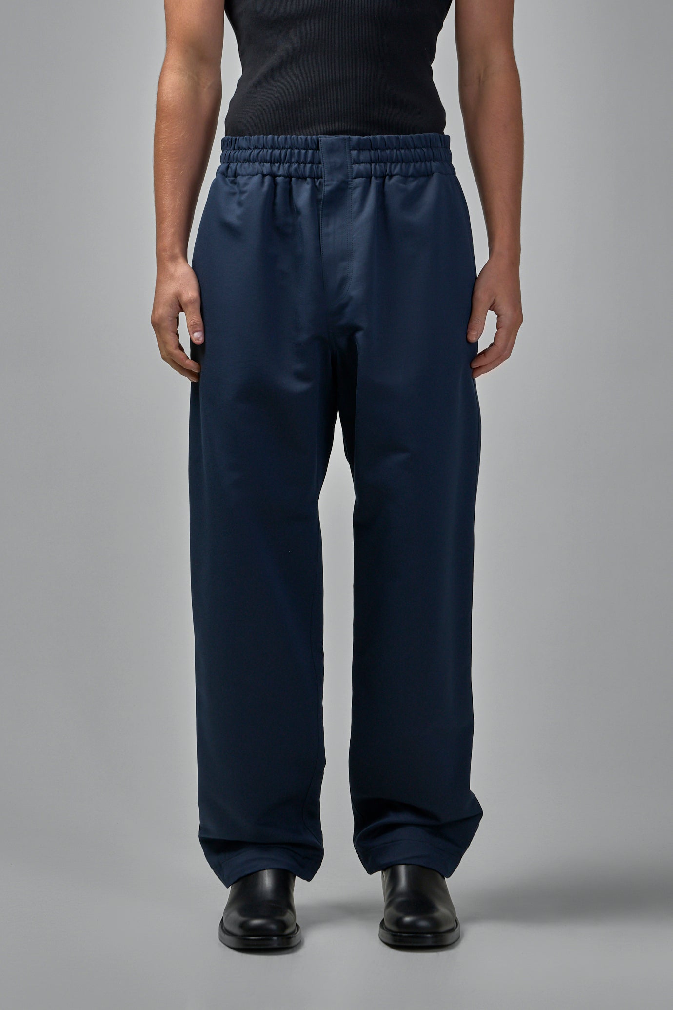 Silk Cotton Twill Trouser