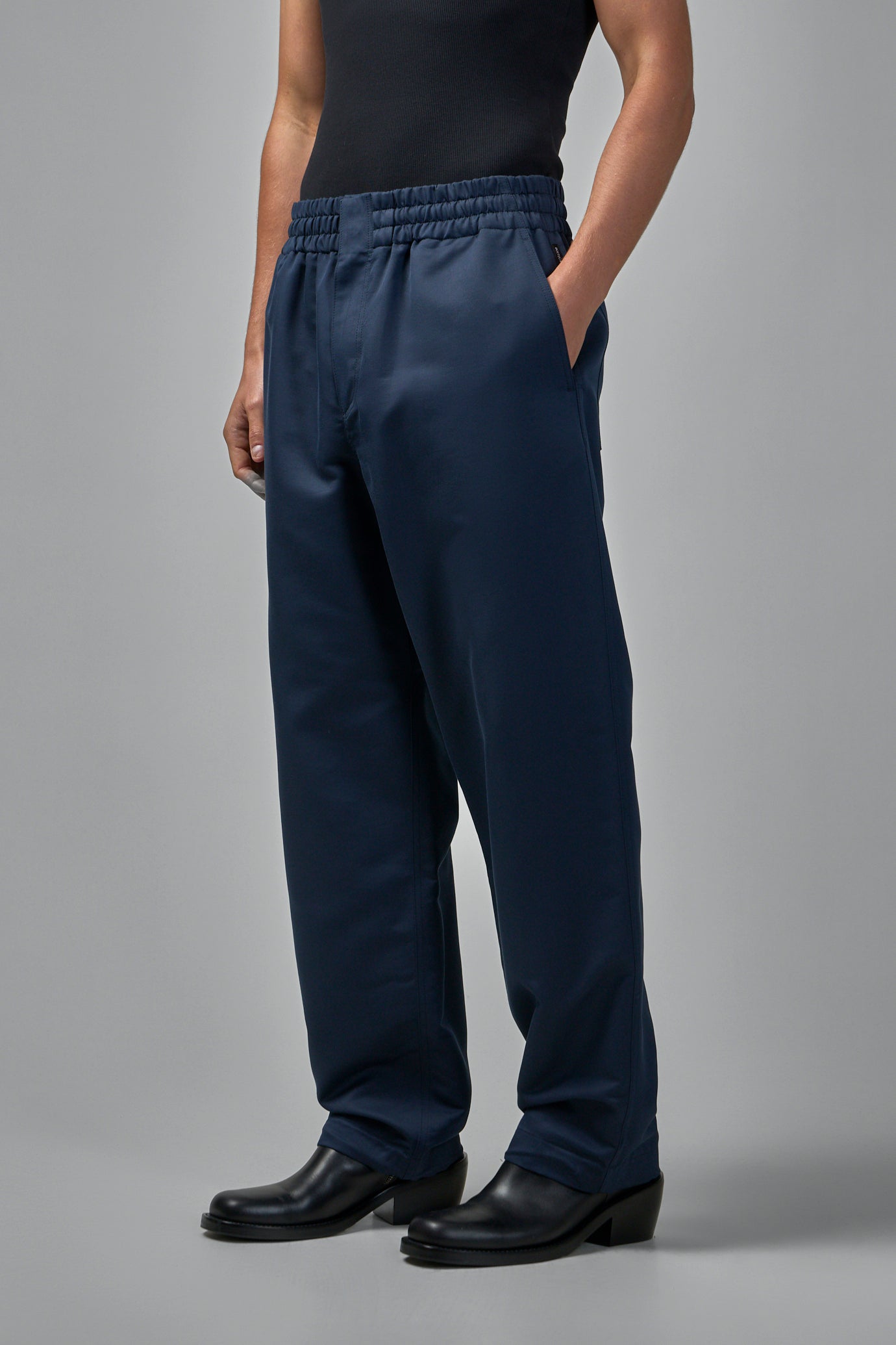 Silk Cotton Twill Trouser