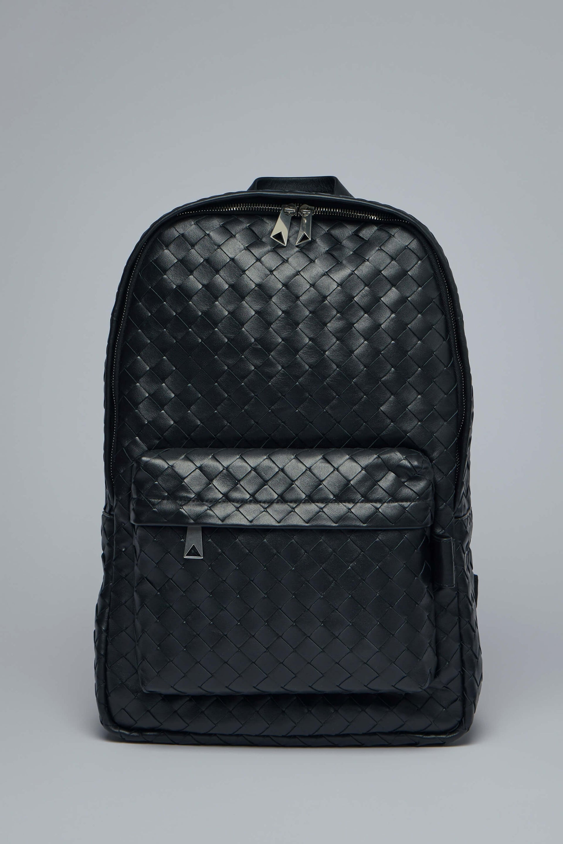 Bottega Veneta Intrecciato Backpack - Black