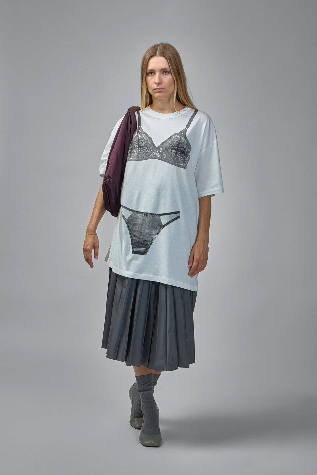 Trompe L’oeil Tall Tee Knit