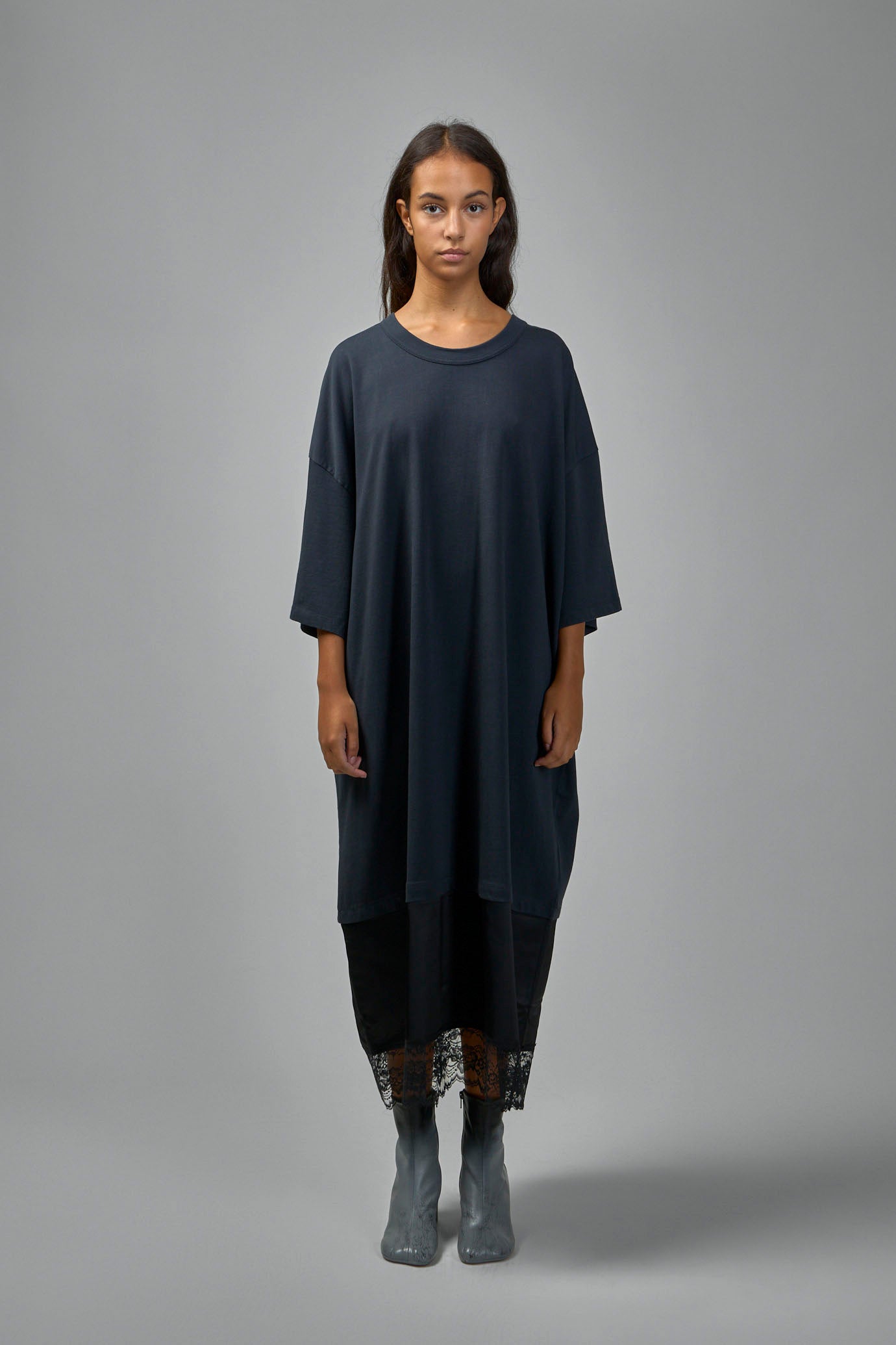 Slip Skirt Tall Tee Midi Dress