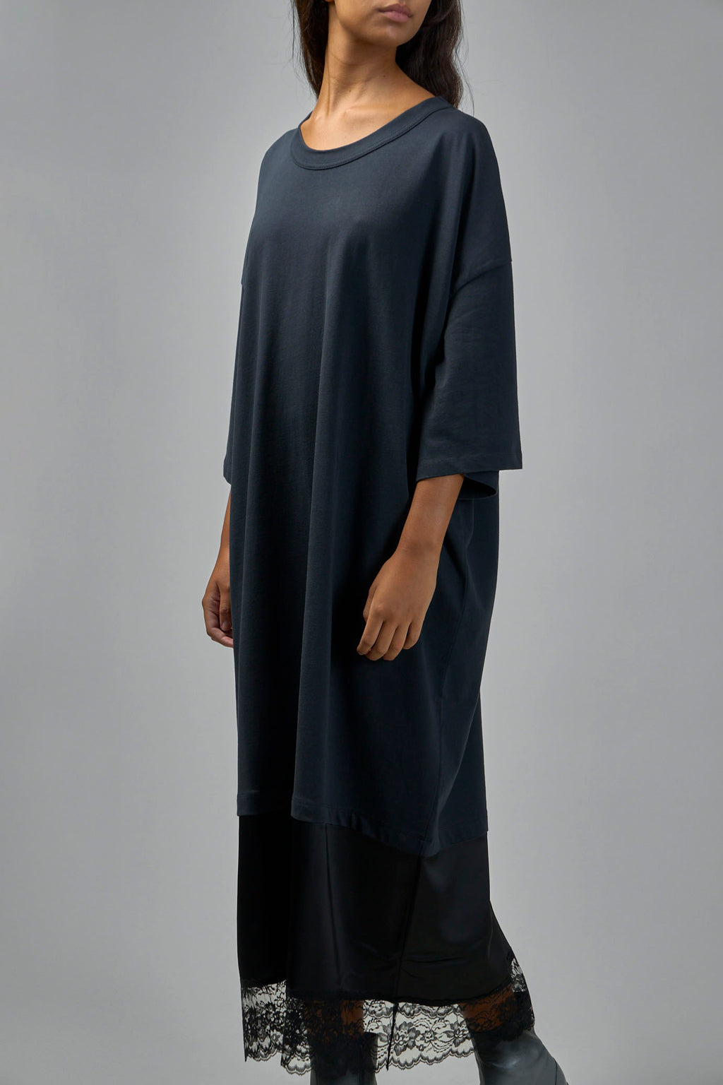 Slip Skirt Tall Tee Midi Dress