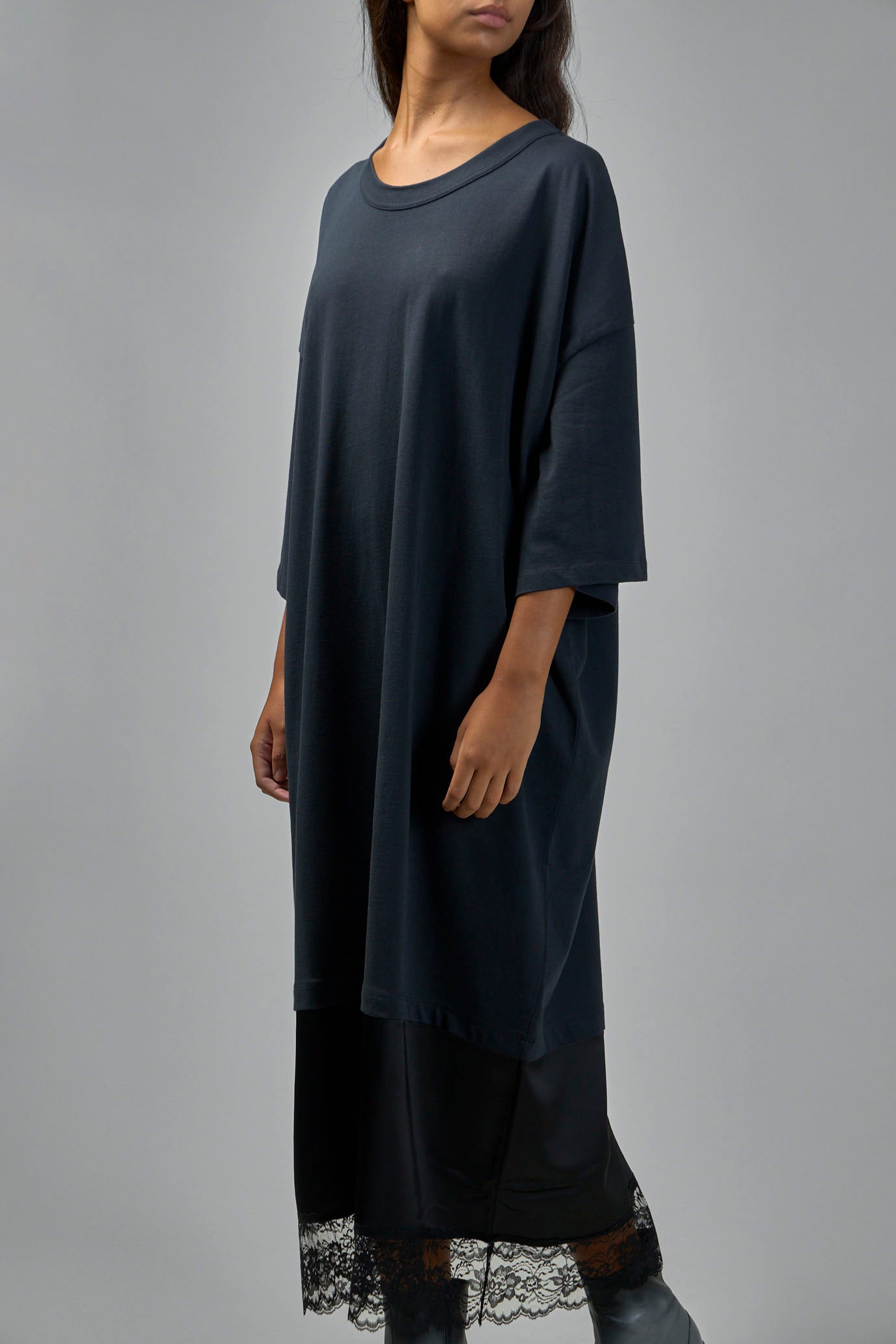 Slip Skirt Tall Tee Midi Dress