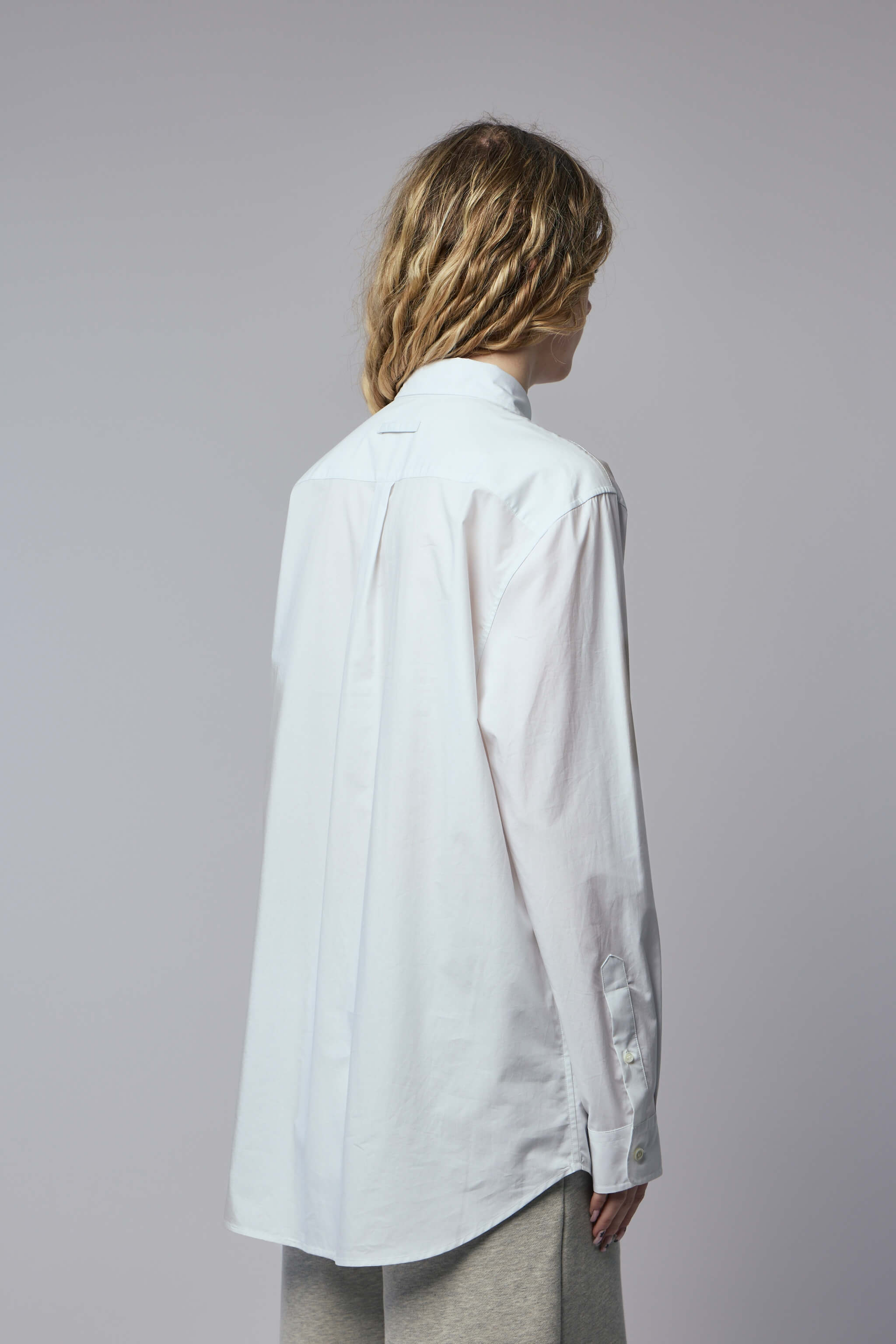 Printed Blurry Roses Shirt