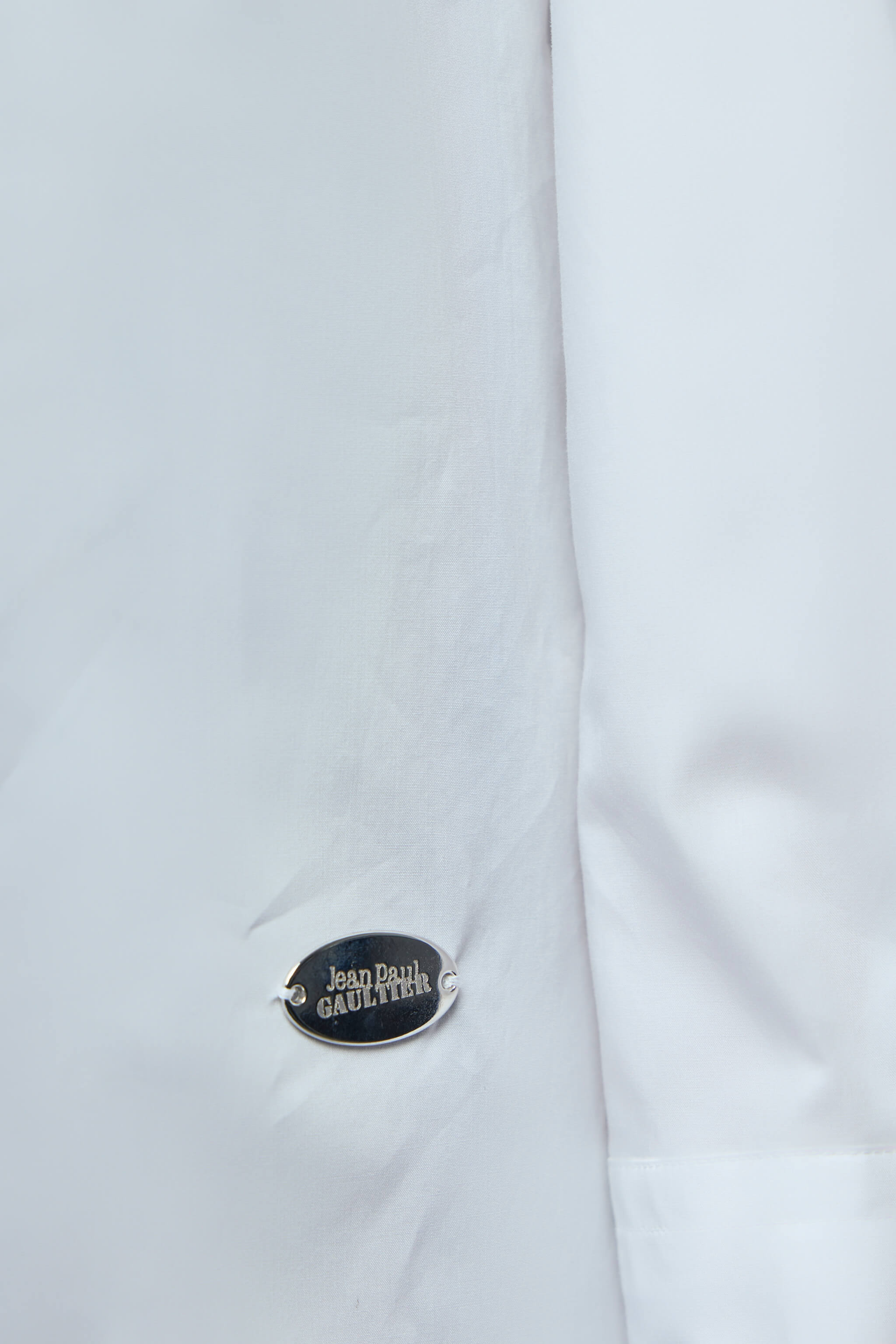 Oversize Shirt with Hood Sleeve Scarf Detail