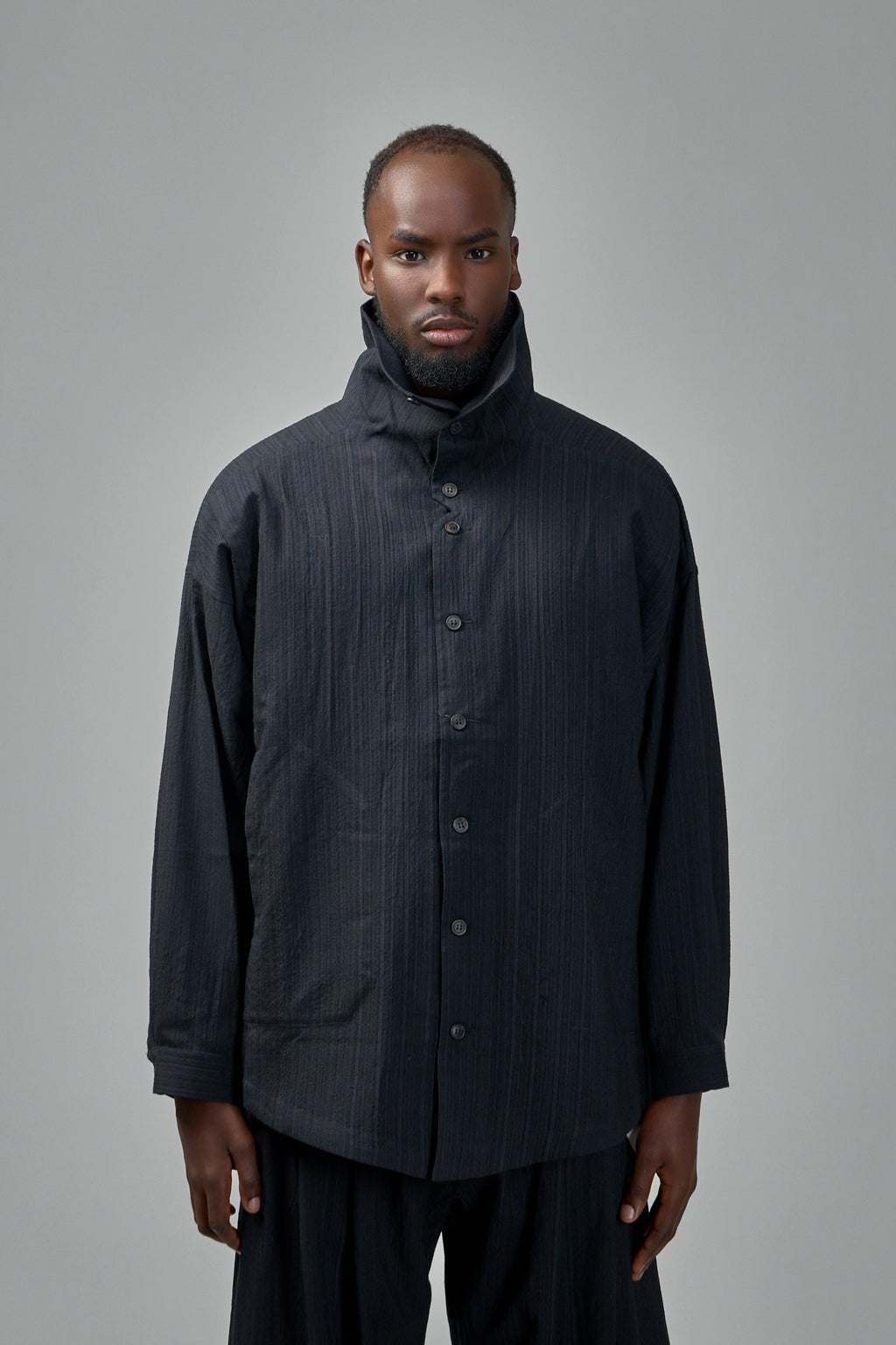 Shirt#110 Medium Seersucker