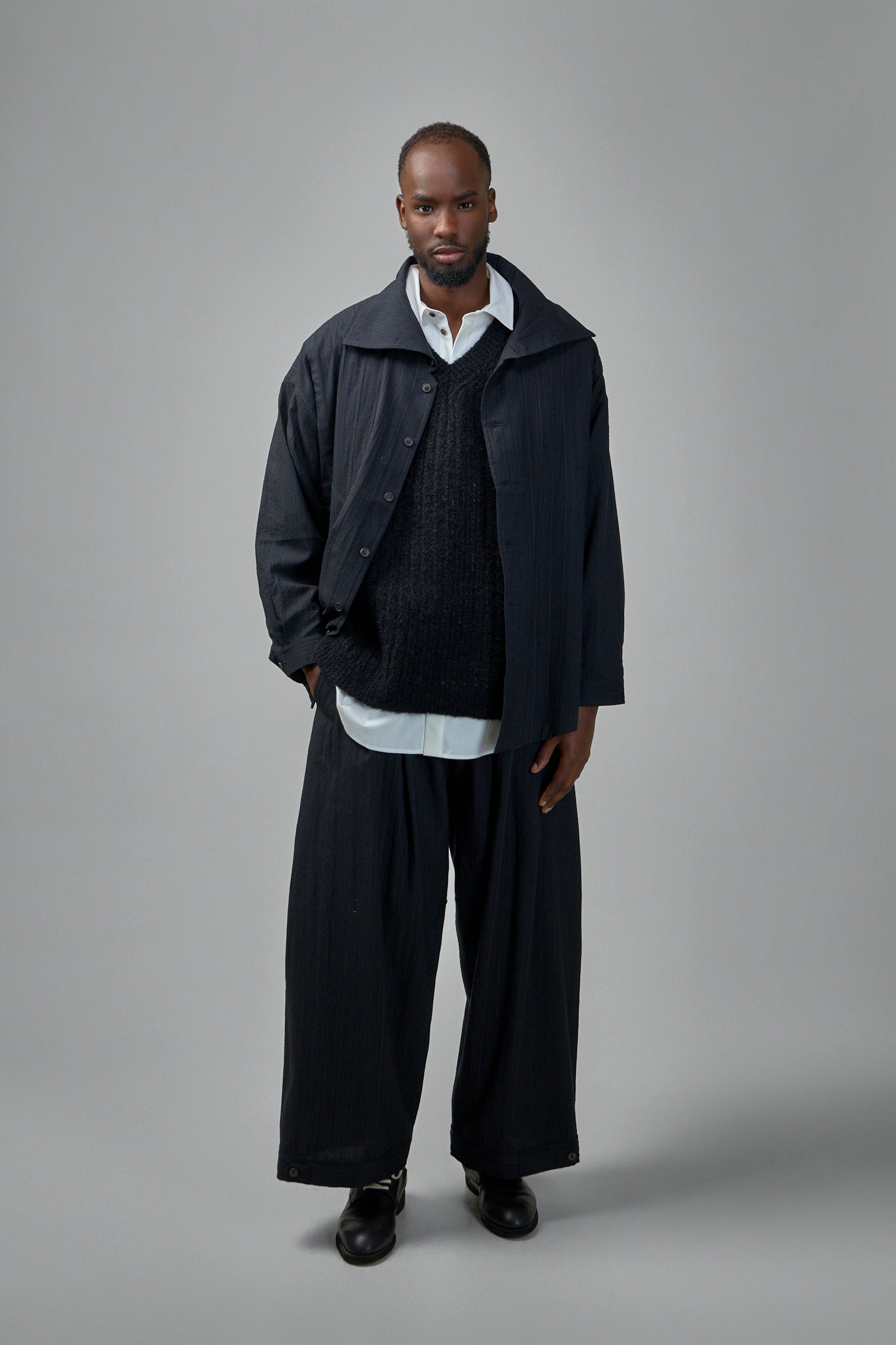 Trousers#87 Medium Seersucker