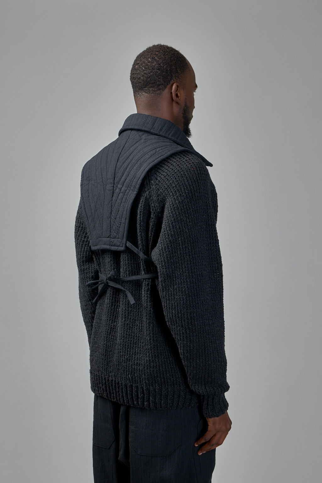 Collar Piece#2 Medium Seersucker