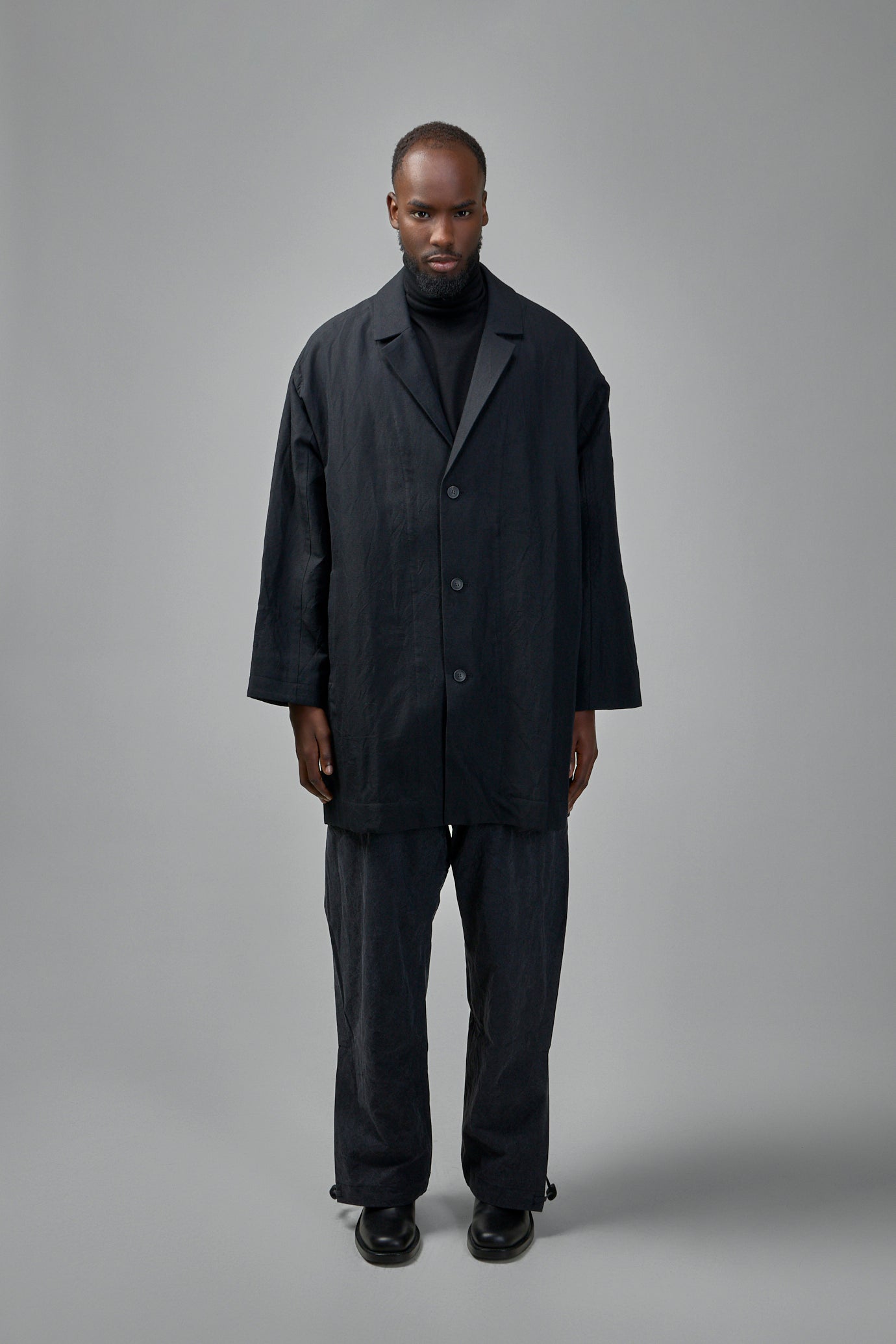 Coat#33 Linen Wool Twill