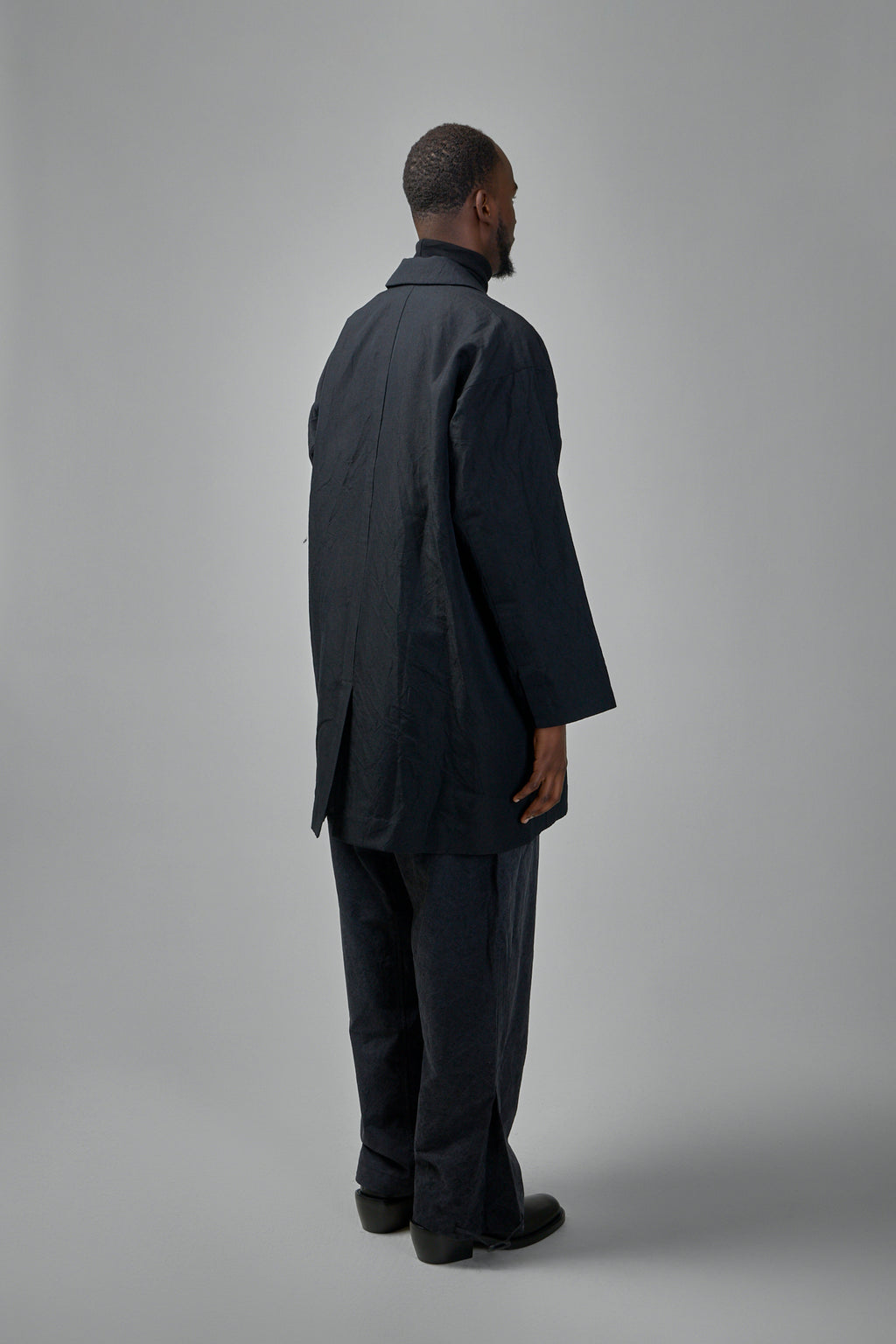 Coat#33 Linen Wool Twill