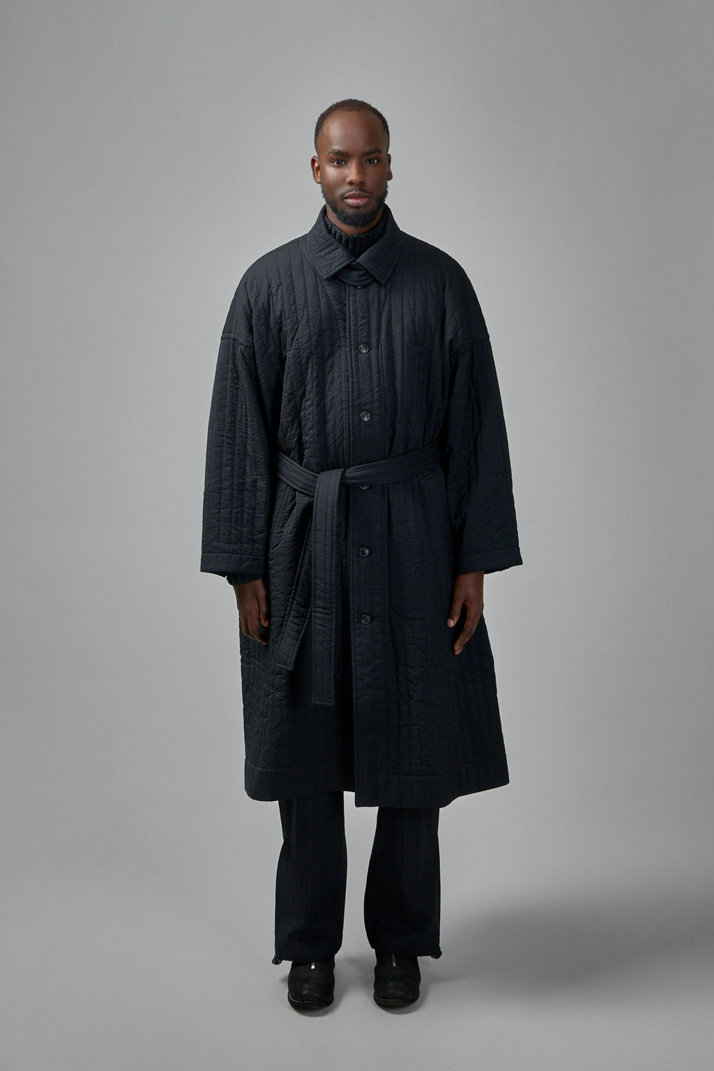 Coat#34 Wool Silk Cloth