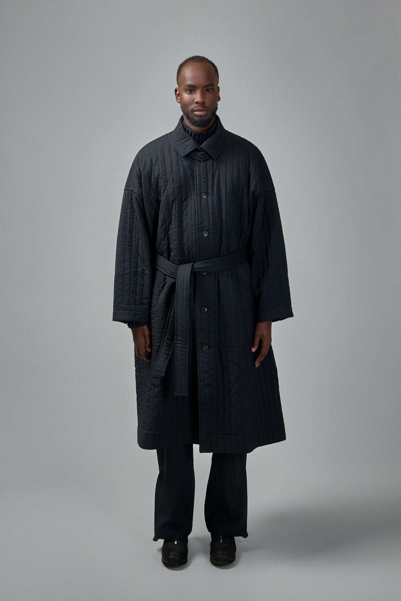 Coat#34 Wool Silk Cloth