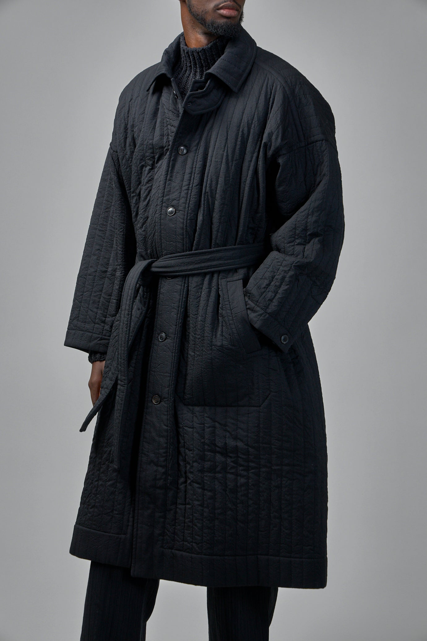 Coat#34 Wool Silk Cloth