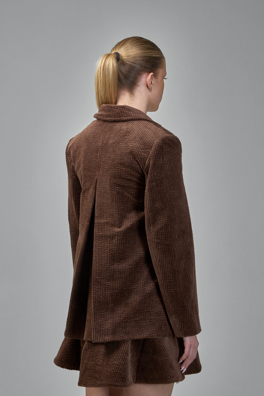 Seersucker Corduroy Blazer