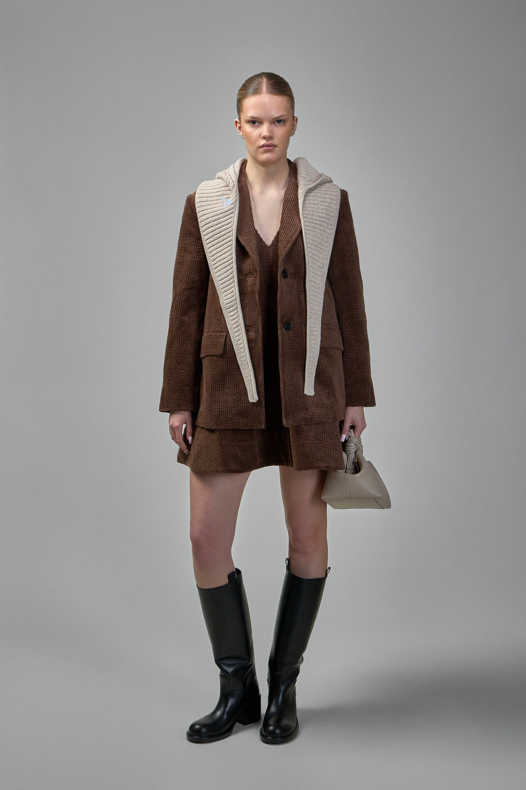 Seersucker Corduroy Blazer