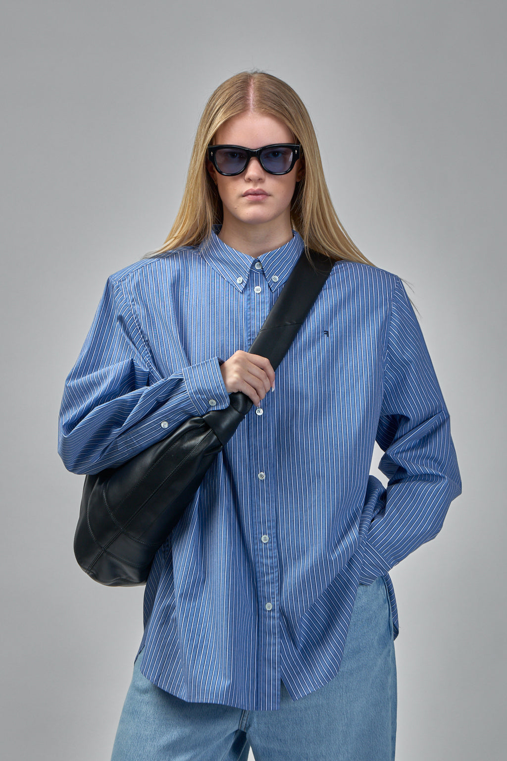 Classic Oversized 1980s Mens Shirt