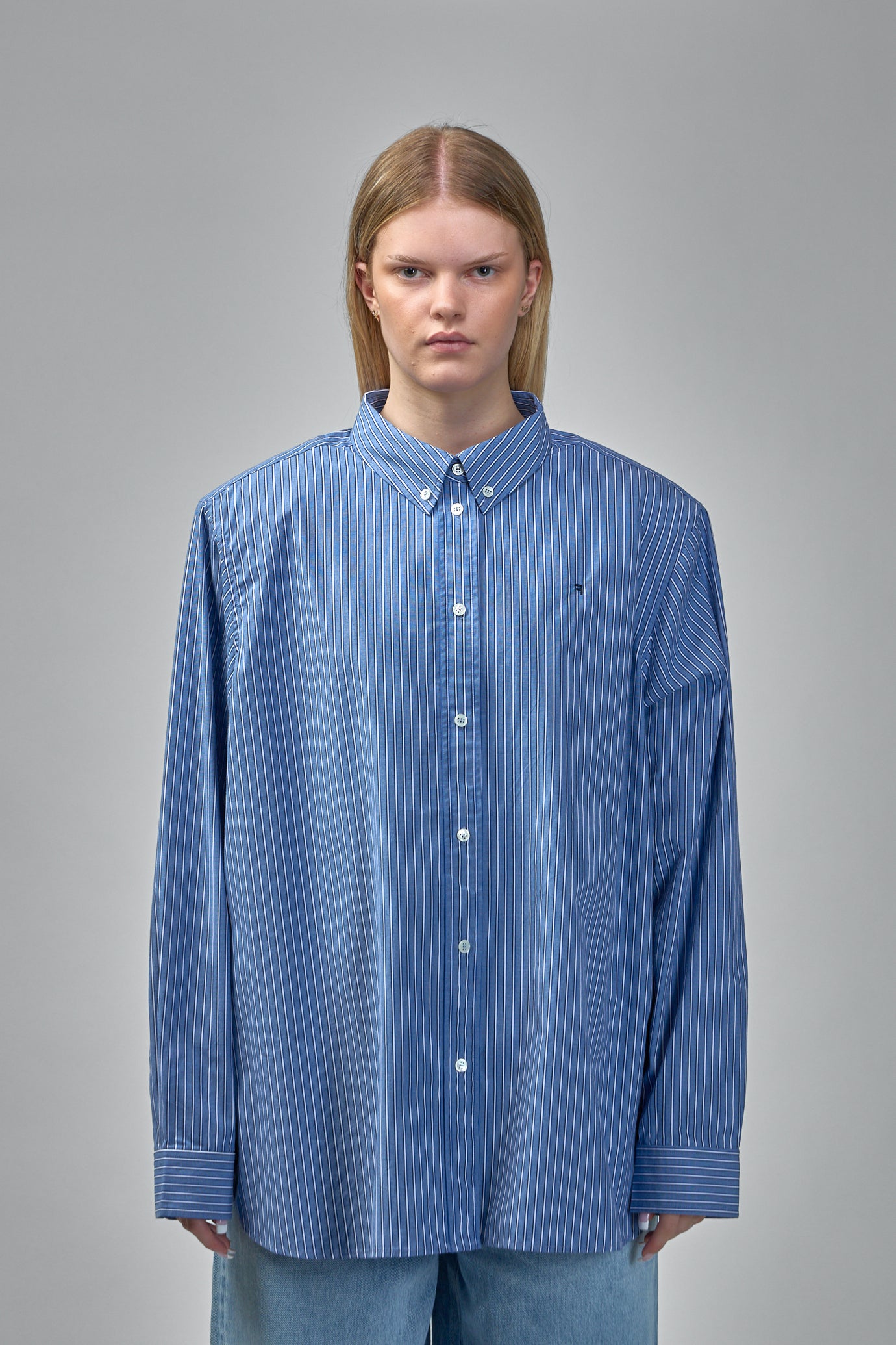 Classic Oversized 1980s Mens Shirt