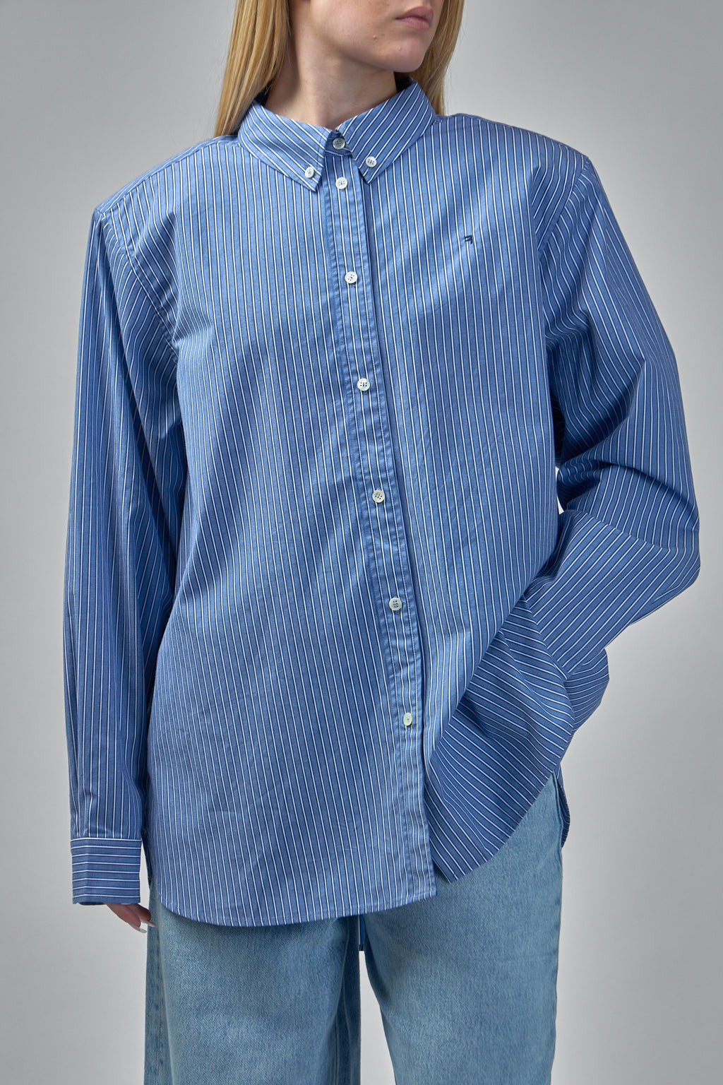 Classic Oversized 1980s Mens Shirt