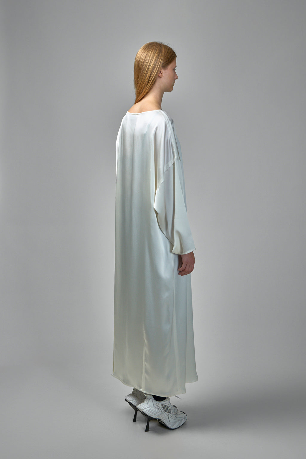 Flag Big Satin Dress