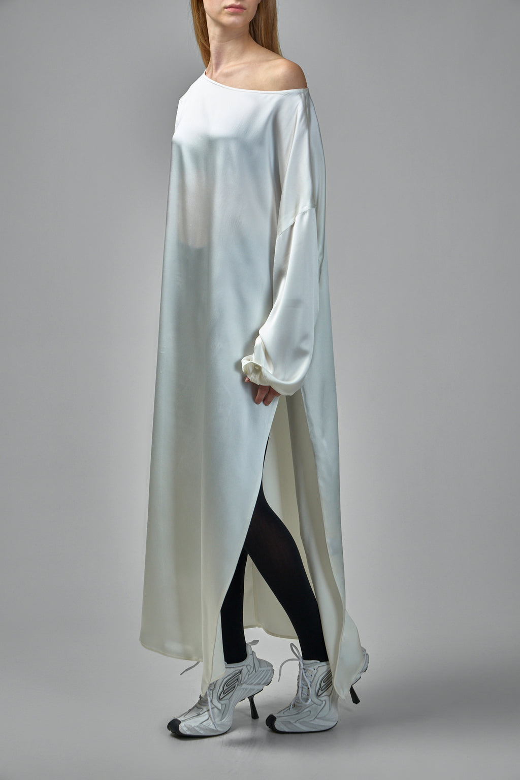 Flag Big Satin Dress